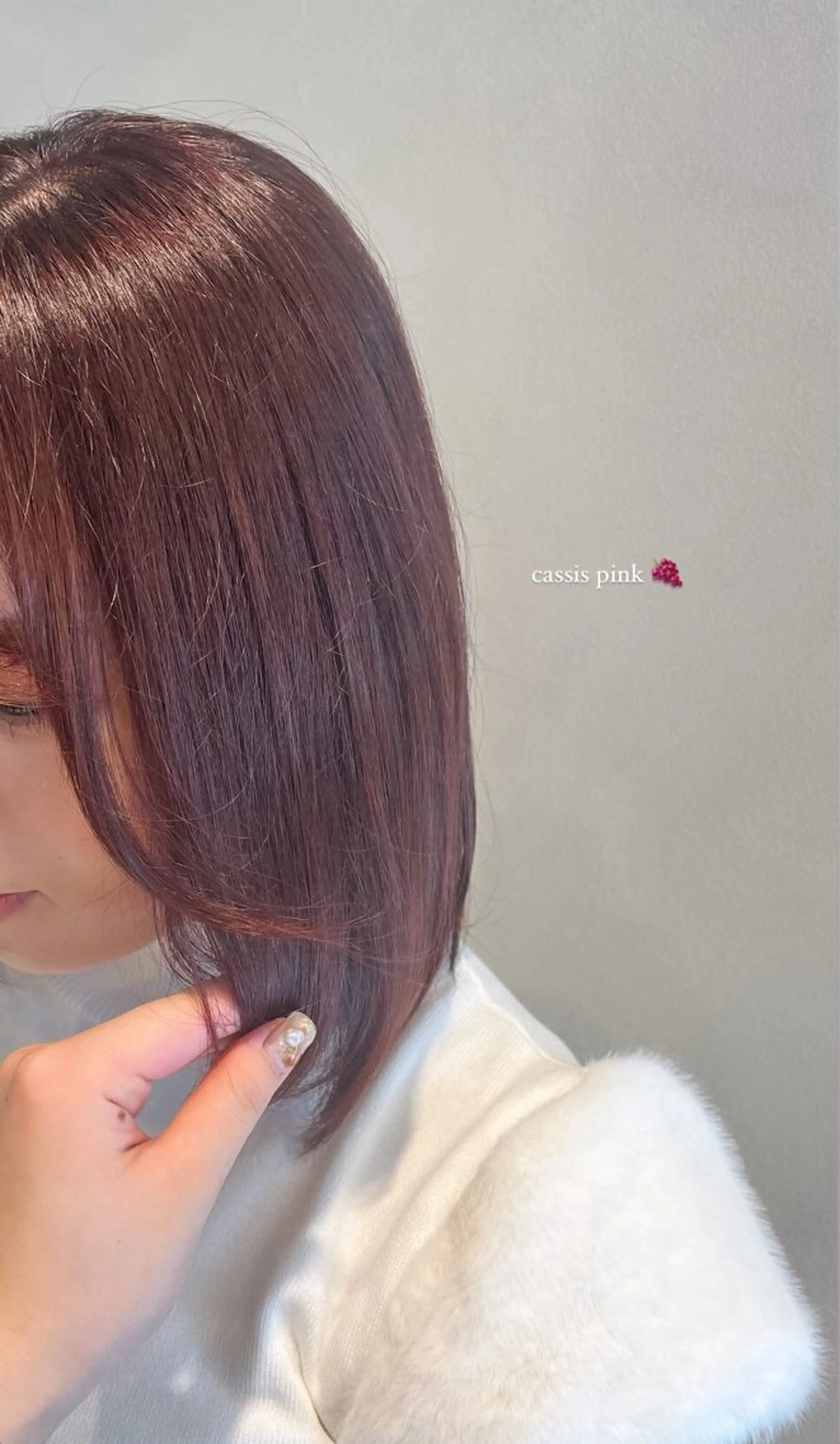 ミディアム カラー Agnos 青山/ saya🌼のヘアスタイル