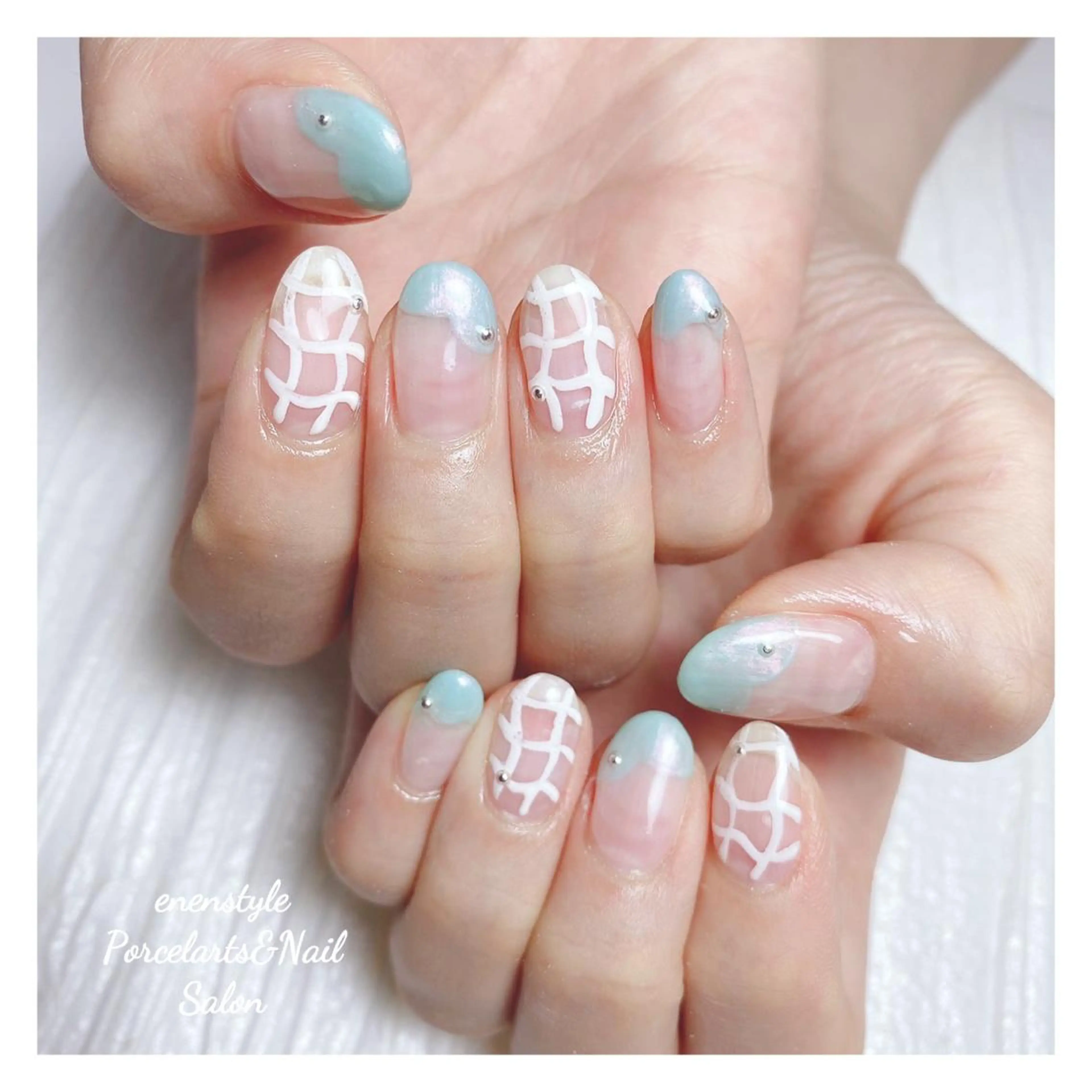 ミディアム ネイル 👑enen style👑のネイルデザイン