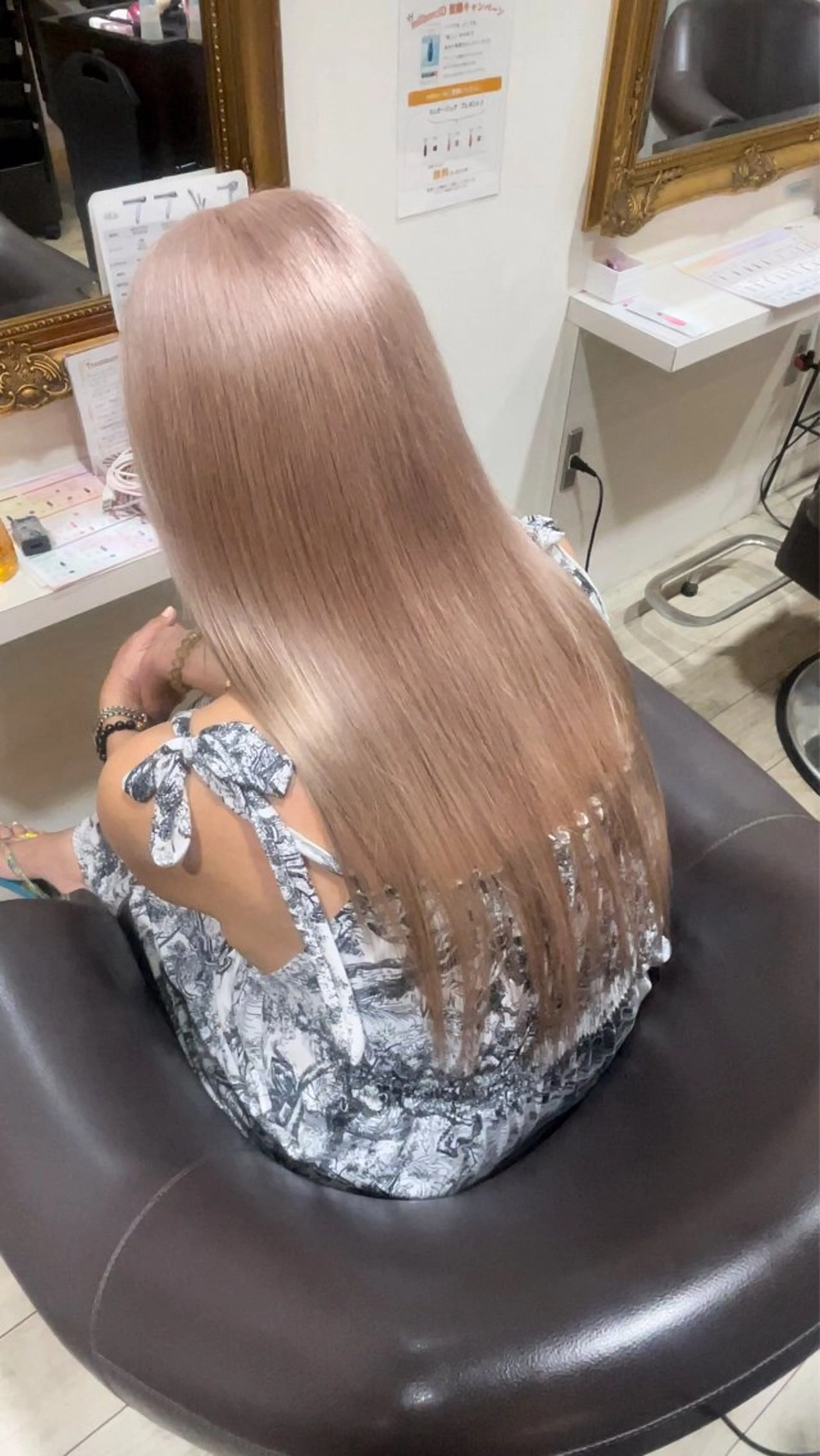 ロング カラー メンズ 暖色/艶髪/ 透明感カラー/なおとのヘアスタイル