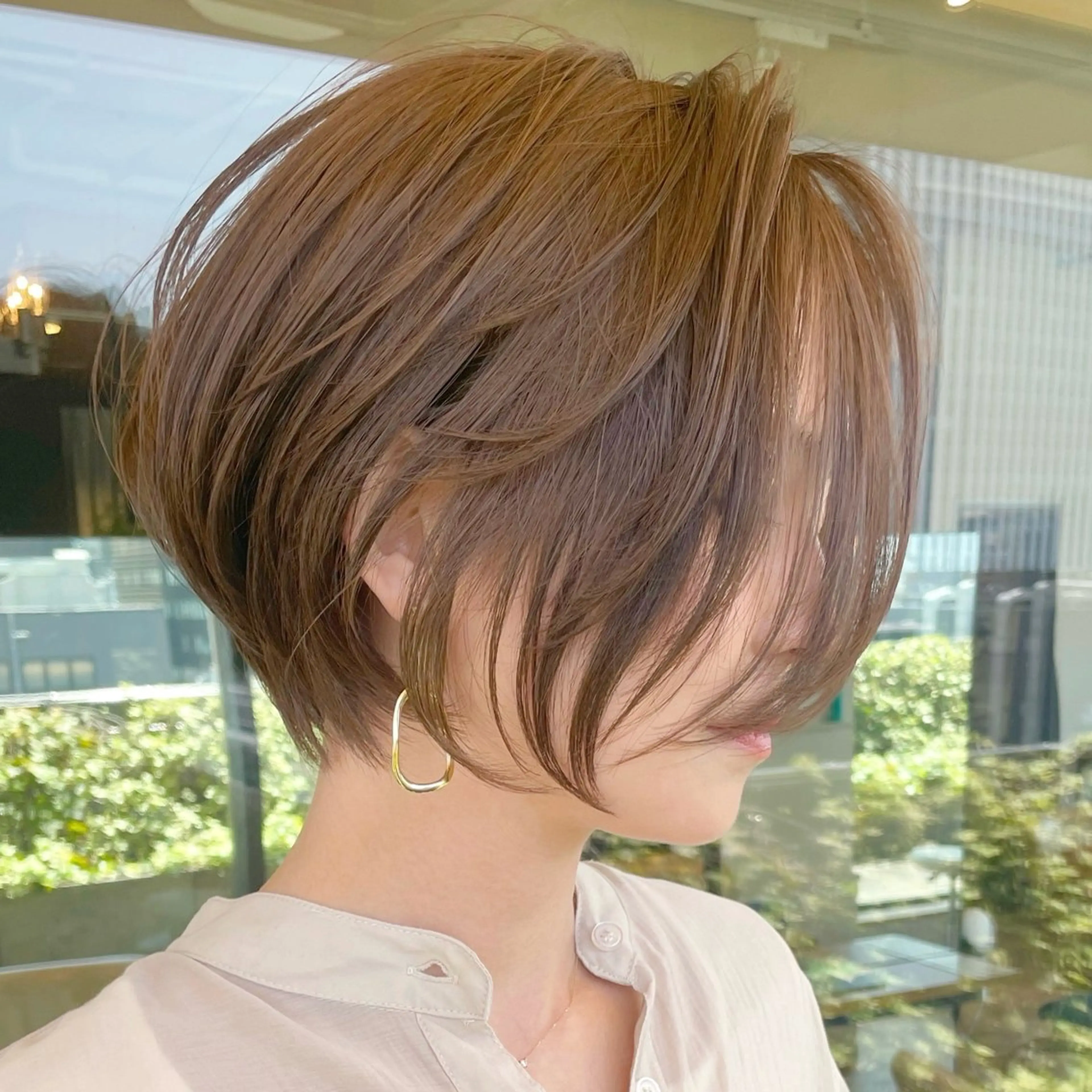 ショート ショートヘア ✨大人ショート特化 /カットモデル/銀座のヘアスタイル