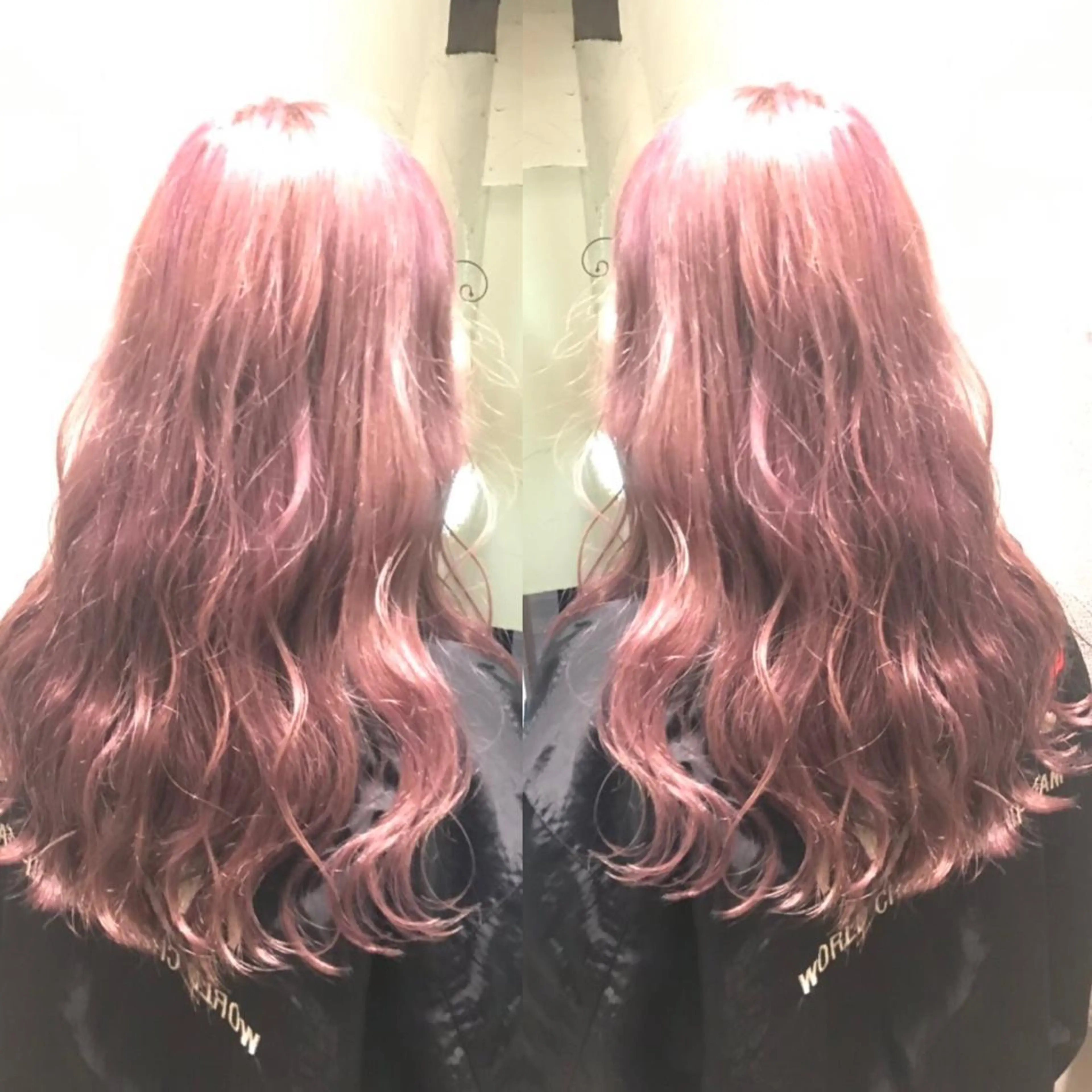 ミディアム カラー 多田 悦淳のヘアスタイル