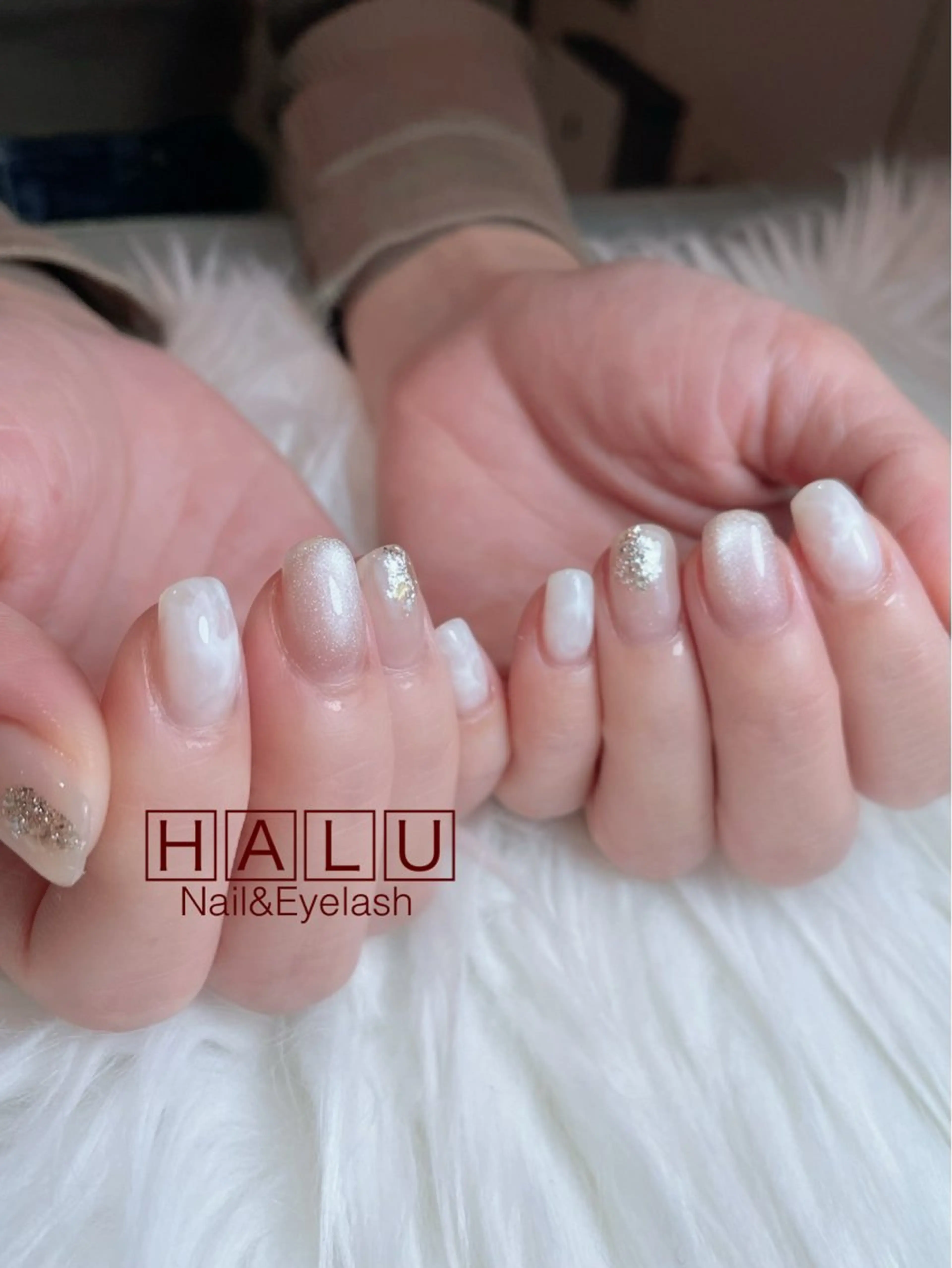 ネイル ニュアンスネイル HALU ハルのネイルデザイン
