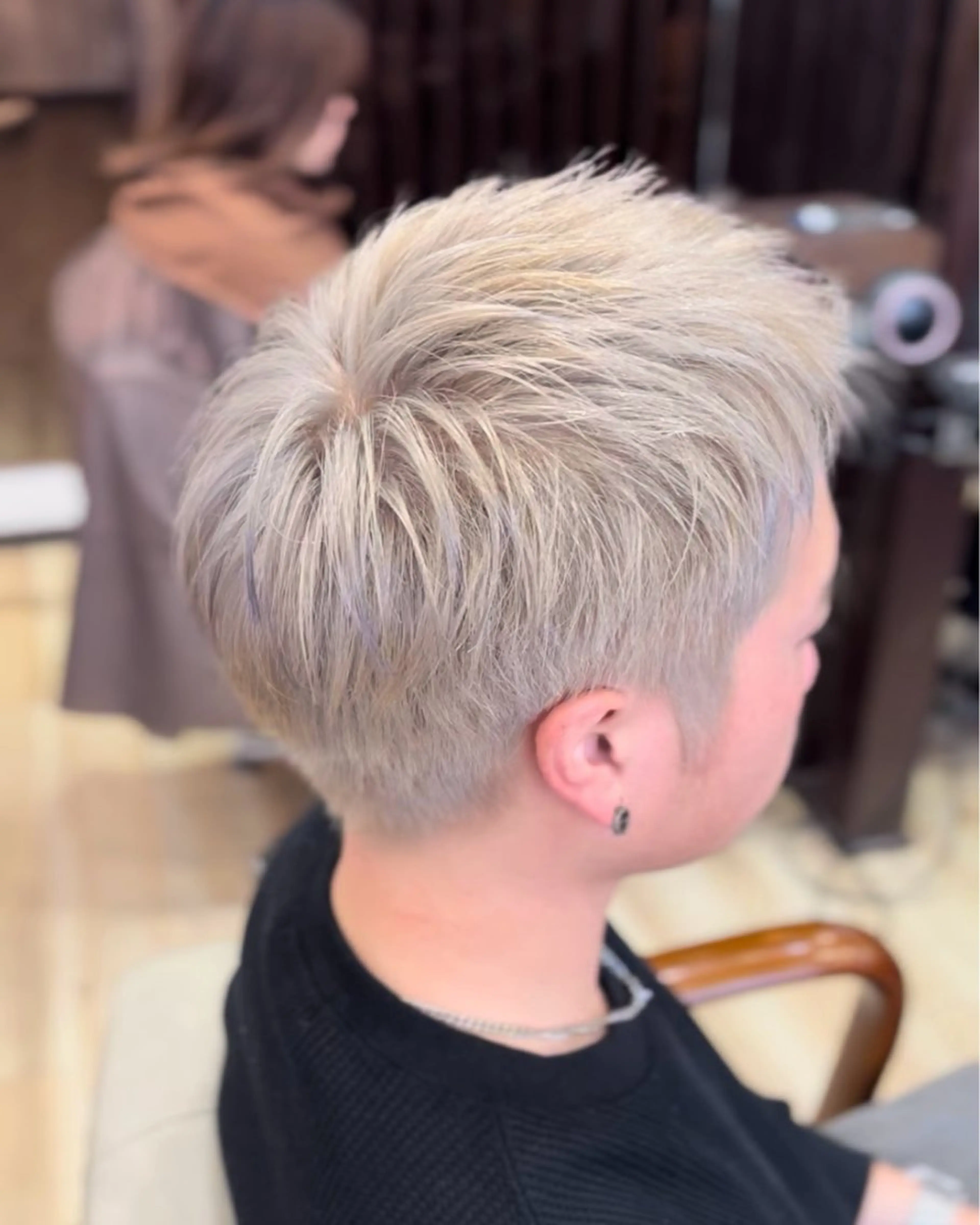 ショート ショートヘア 亀井 慎太郎のヘアスタイル