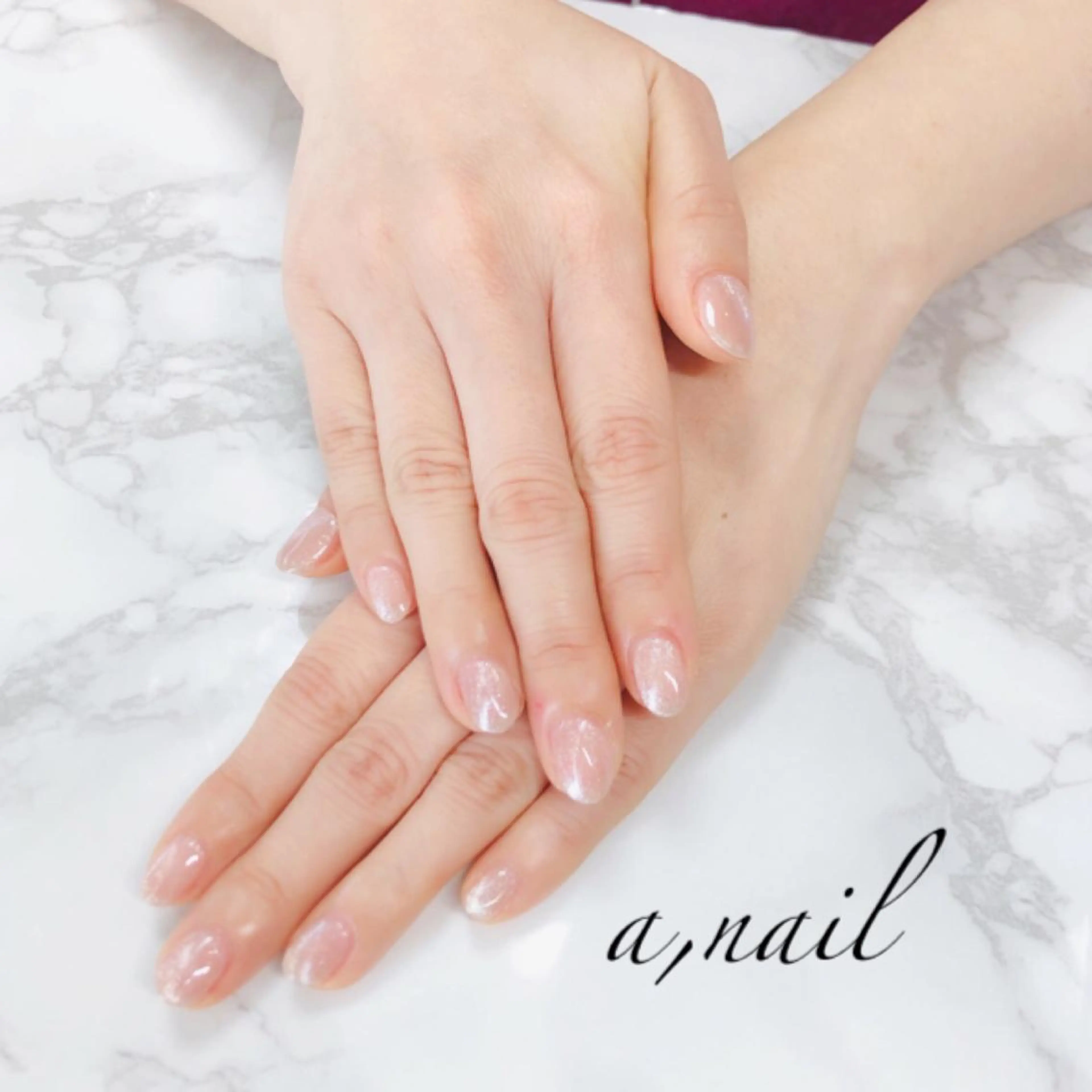 ネイル フットネイル ラメ(グリッター) マグネットネイル ニュアンスネイル オフィスネイル ハンドネイル ネイルサロン エーネイルのネイルデザイン