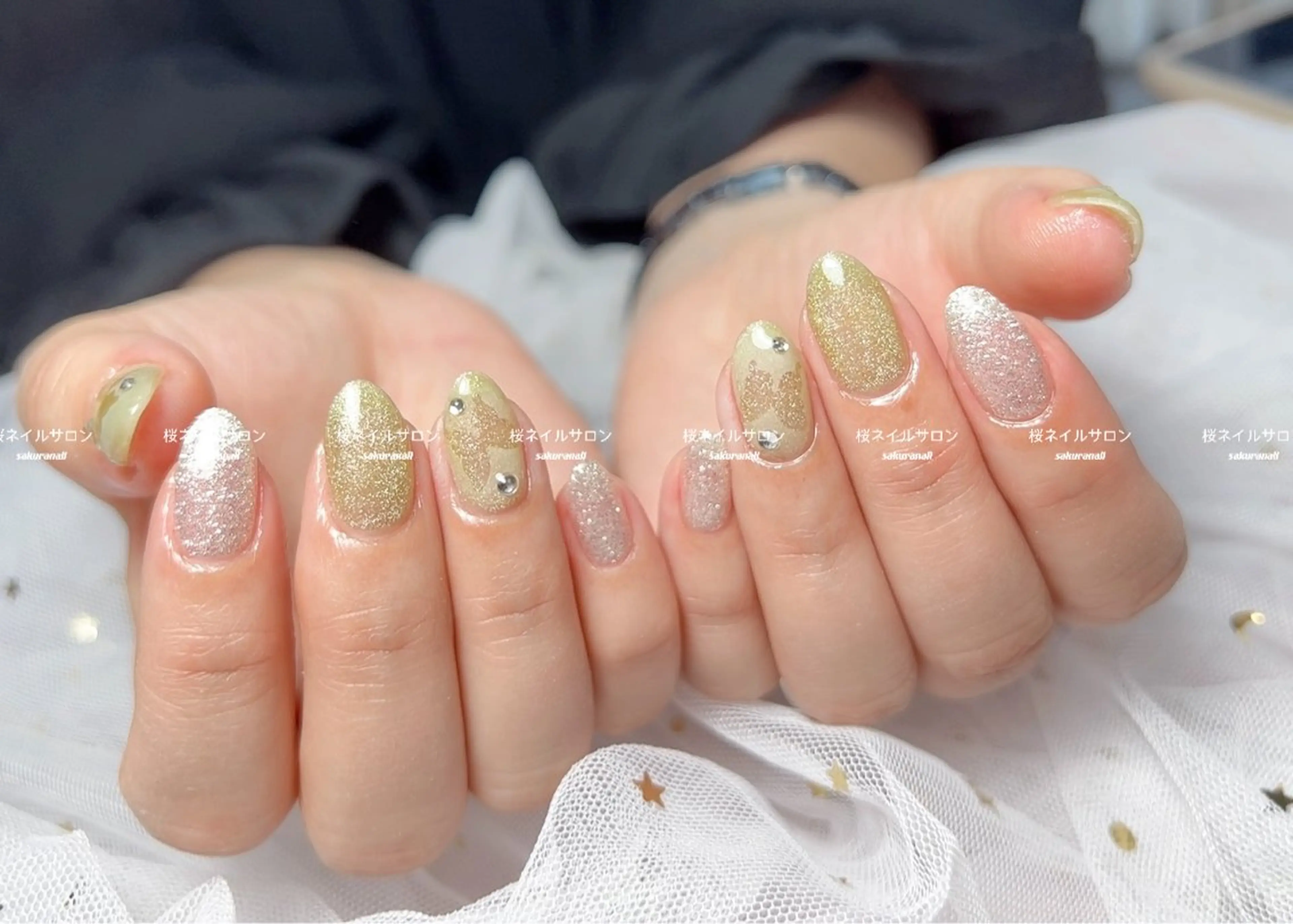 ネイル ハンドネイル 桜 ネイルのネイルデザイン