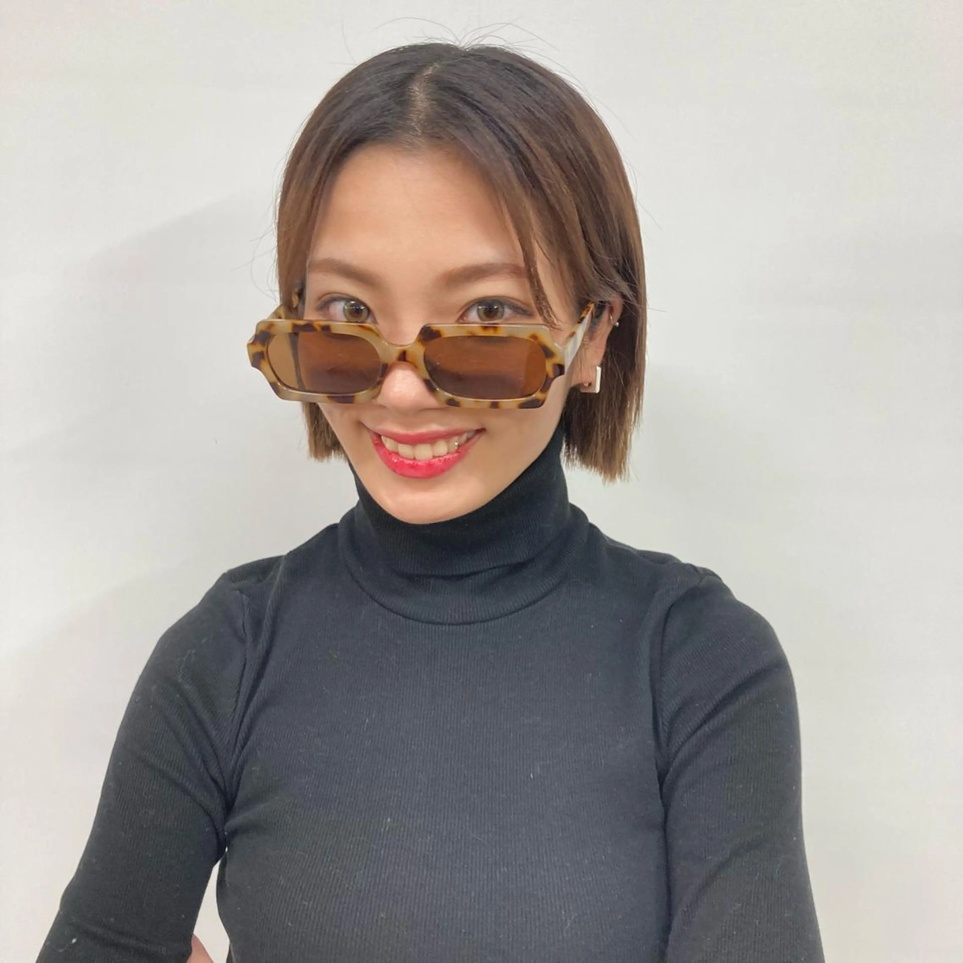 ショート カラー パーマ ウルフレイヤー エクステ/kokiのヘアスタイル