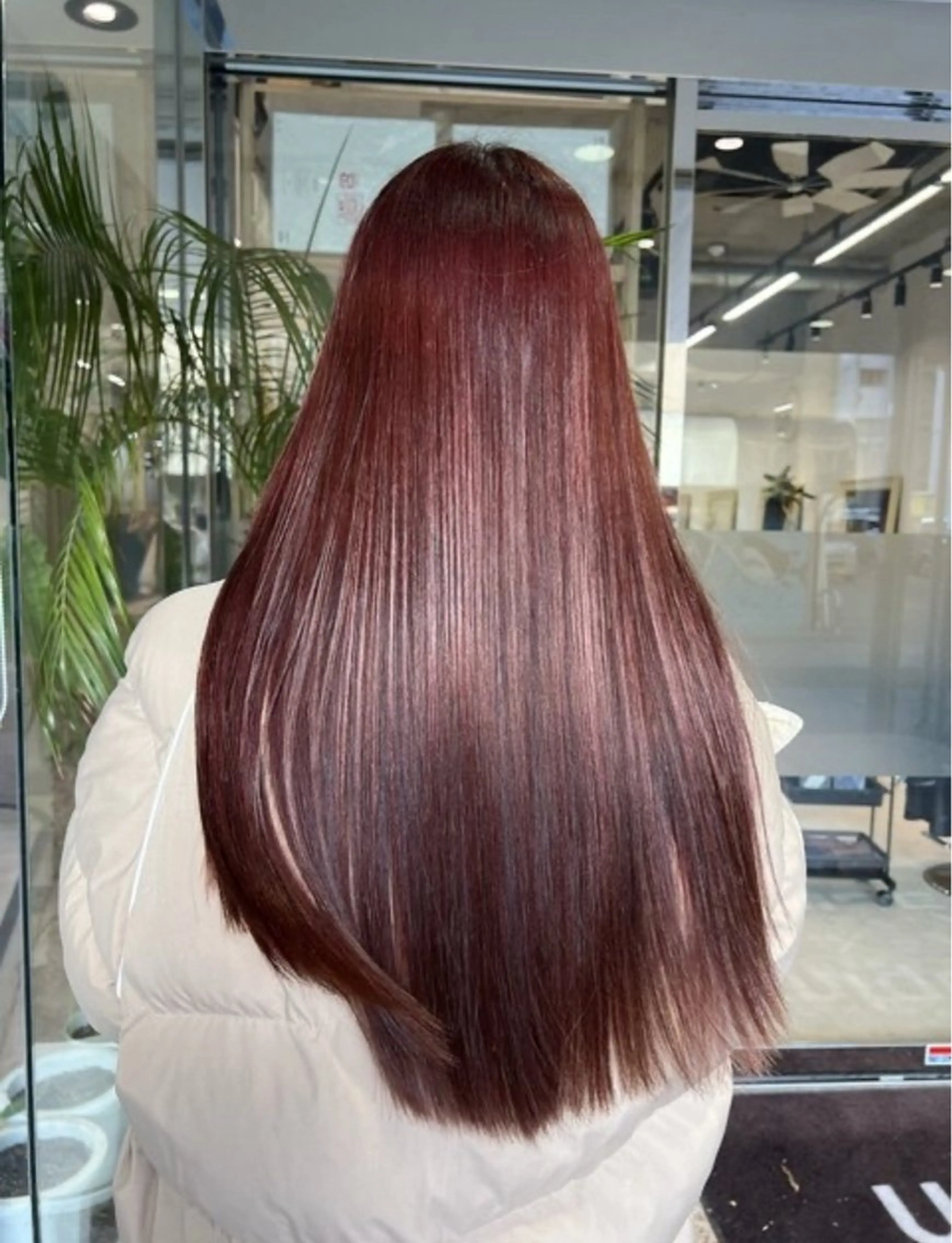 ロング パーマ ストレートパーマ カット 縮毛矯正 トリートメント 🍀お悩み改善憧れの 美髪　小林風雅のヘアスタイル