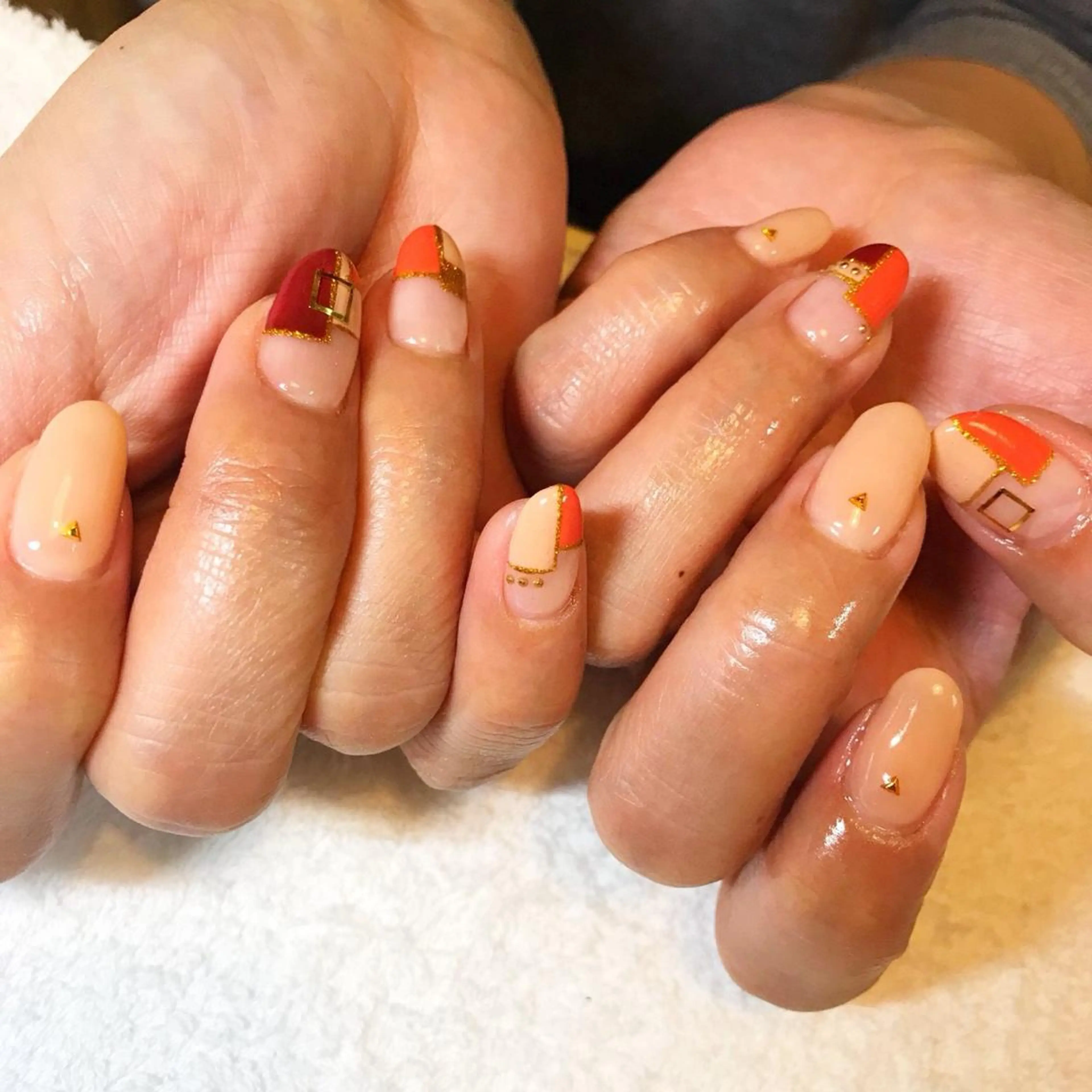 ネイル ハンドネイル フットネイル GéRanium Harukaのネイルデザイン