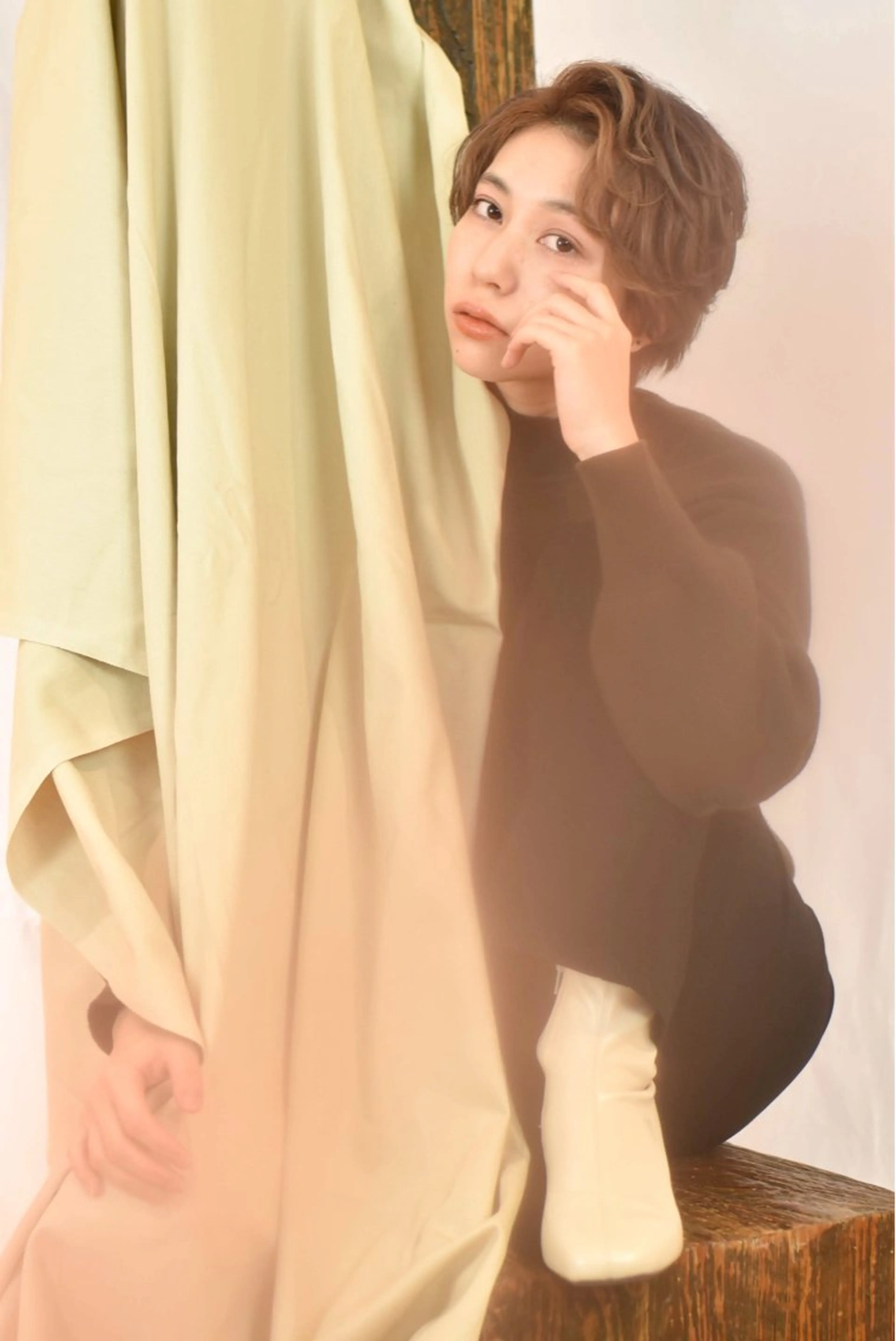 レディース カット+パーマ+1STEPトリートメントの写真