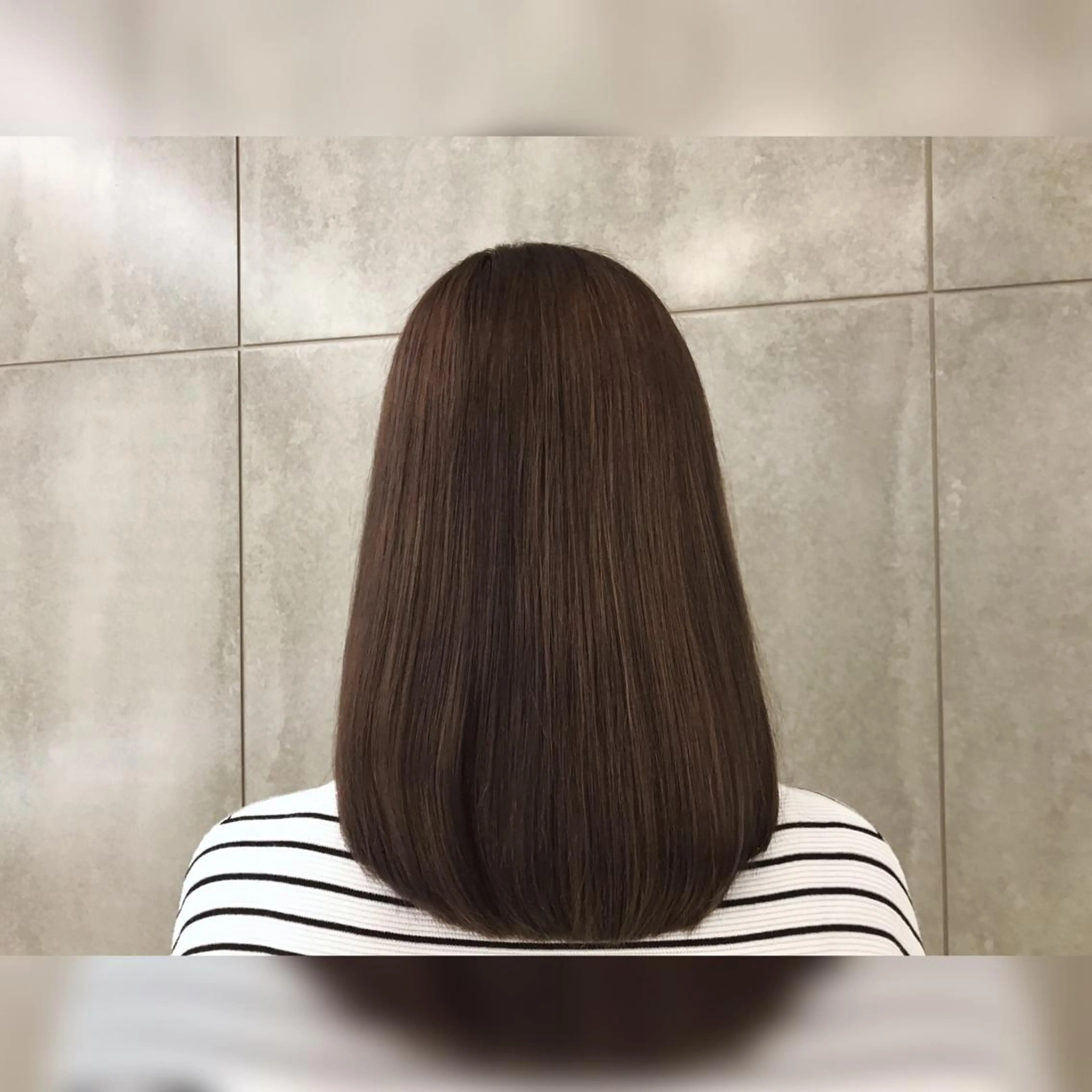 ミディアム 外国人風カラー ショート/脱白髪染め ☆宇﨑悠実のヘアスタイル