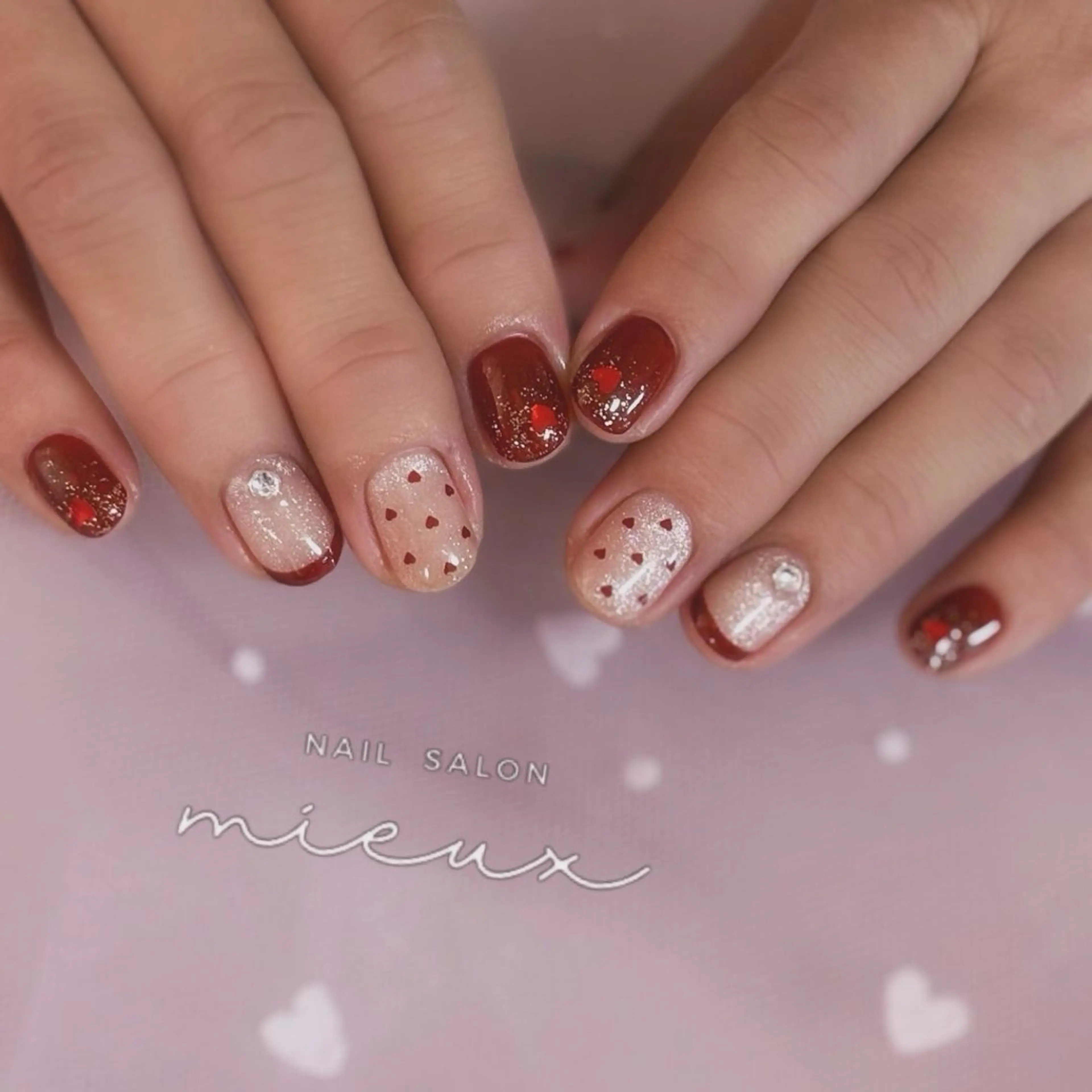 ネイル ハンドネイル nailsalon mieuxのネイルデザイン