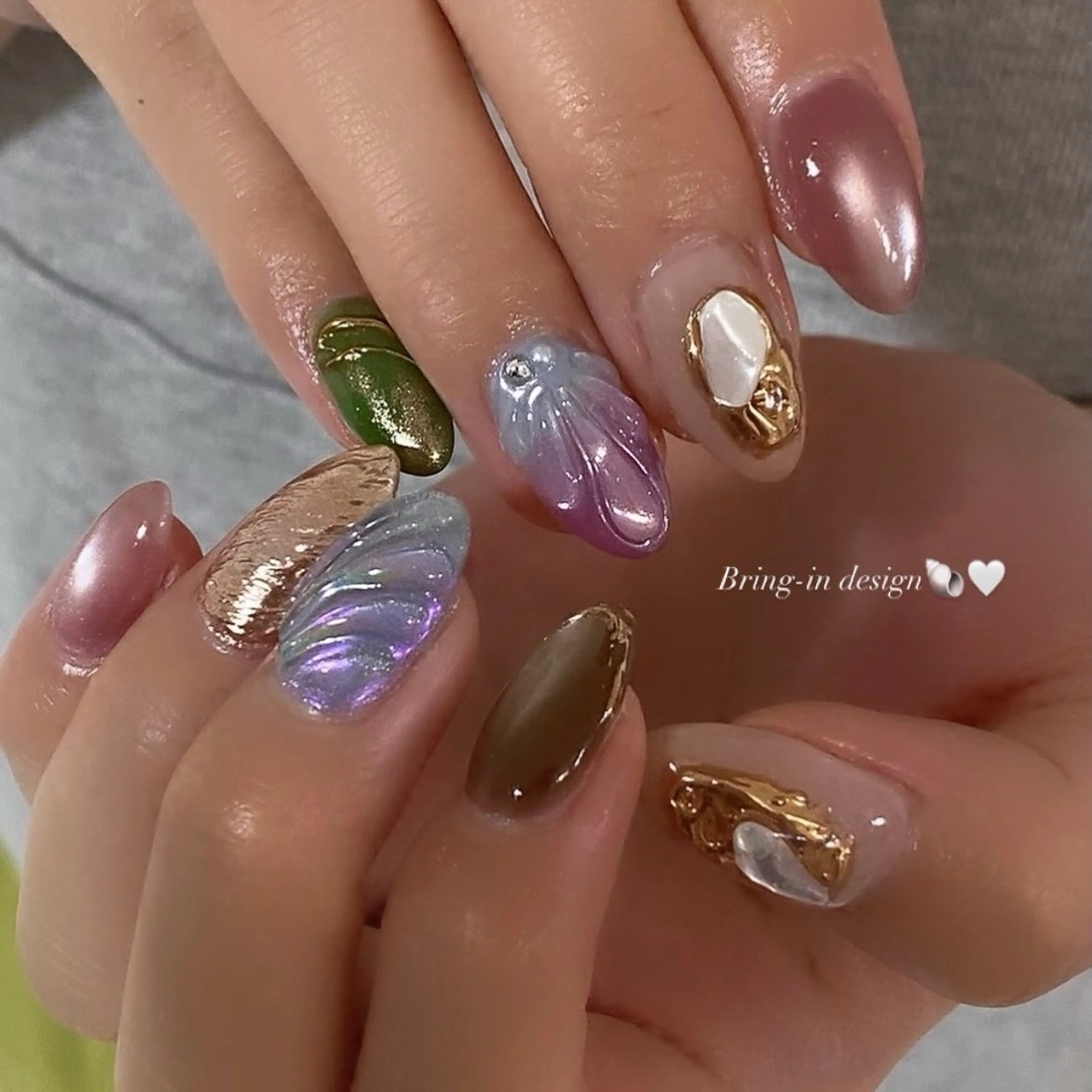 ネイル 持ち込み KONDO RIHO♡のネイルデザイン