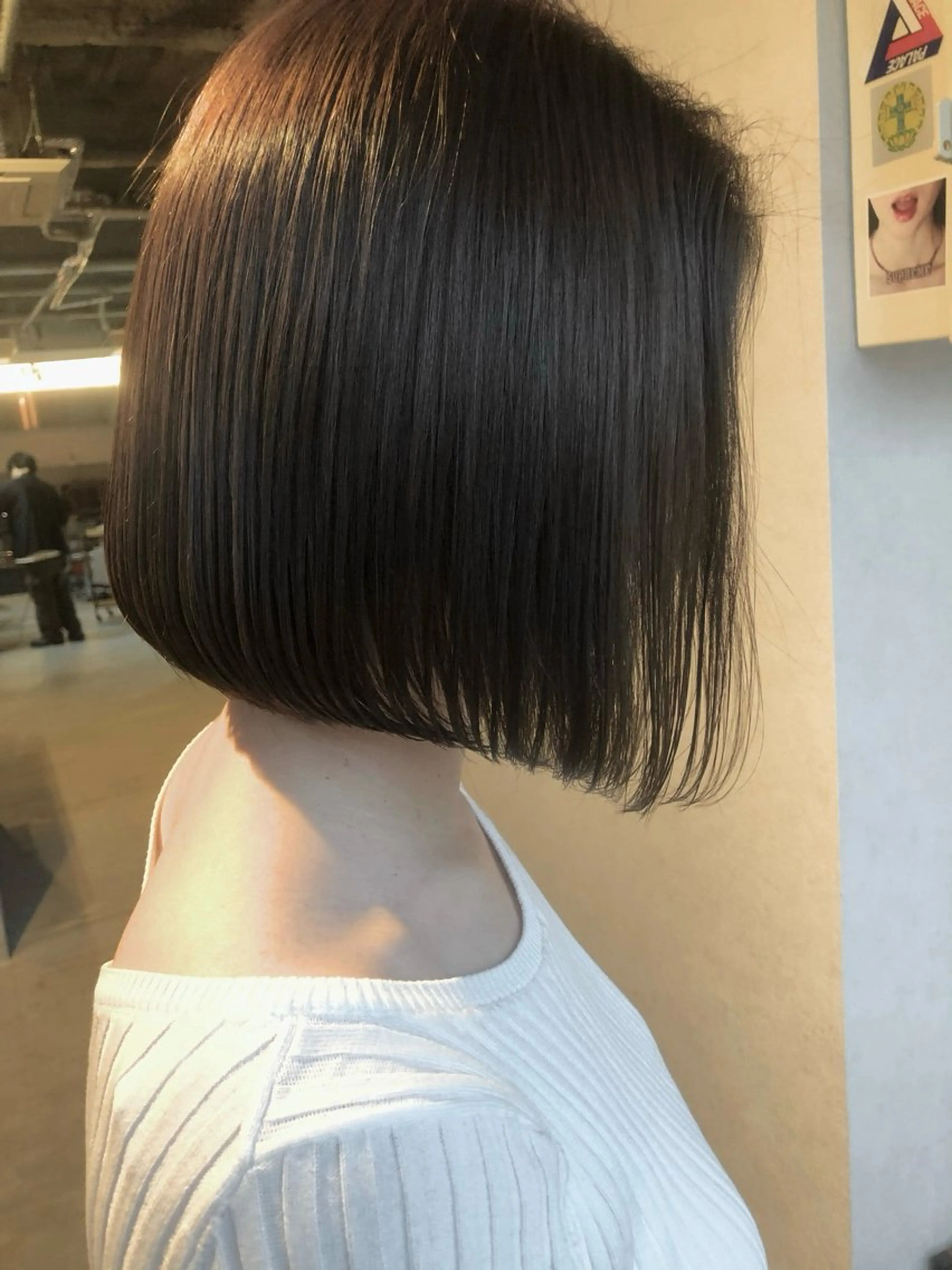 ミディアム カット トリートメント 俵 知広のヘアスタイル