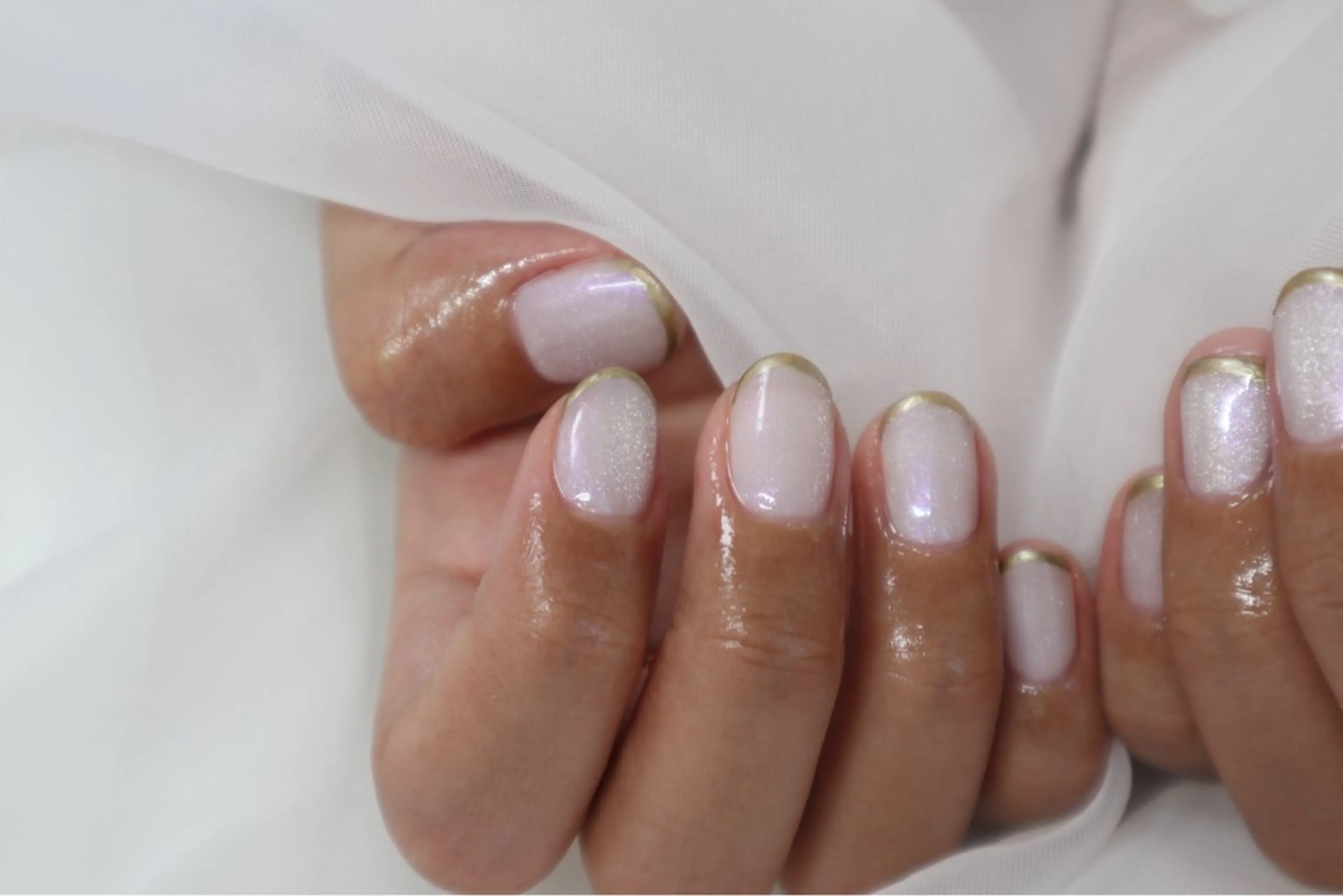 ネイル マグネットネイル ブライダルネイル ナツ komachiのネイルデザイン