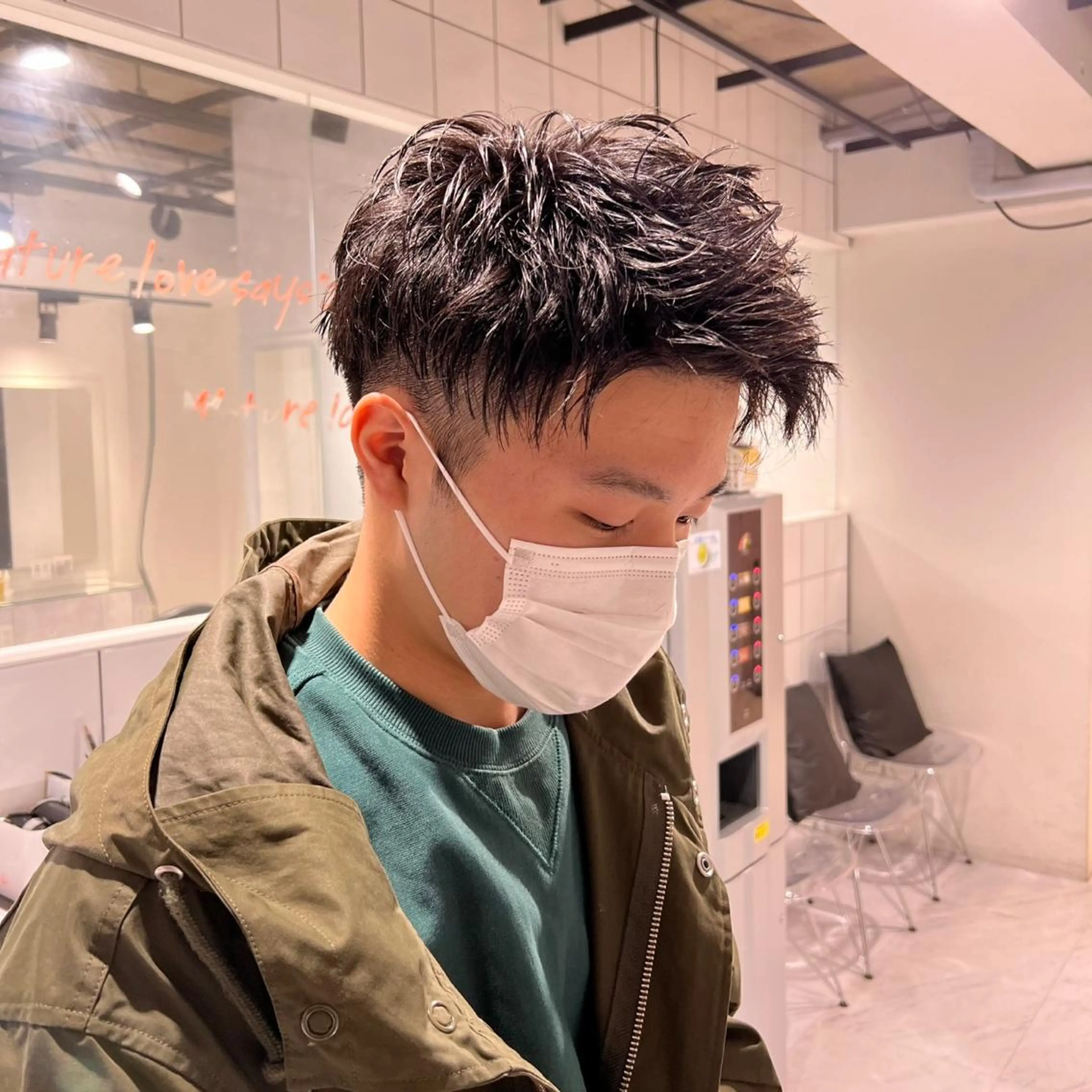 ショート カラー パーマ メンズ カット トリートメント 🔥札幌No.1🥇 パーマ特化美容師🔥のヘアスタイル