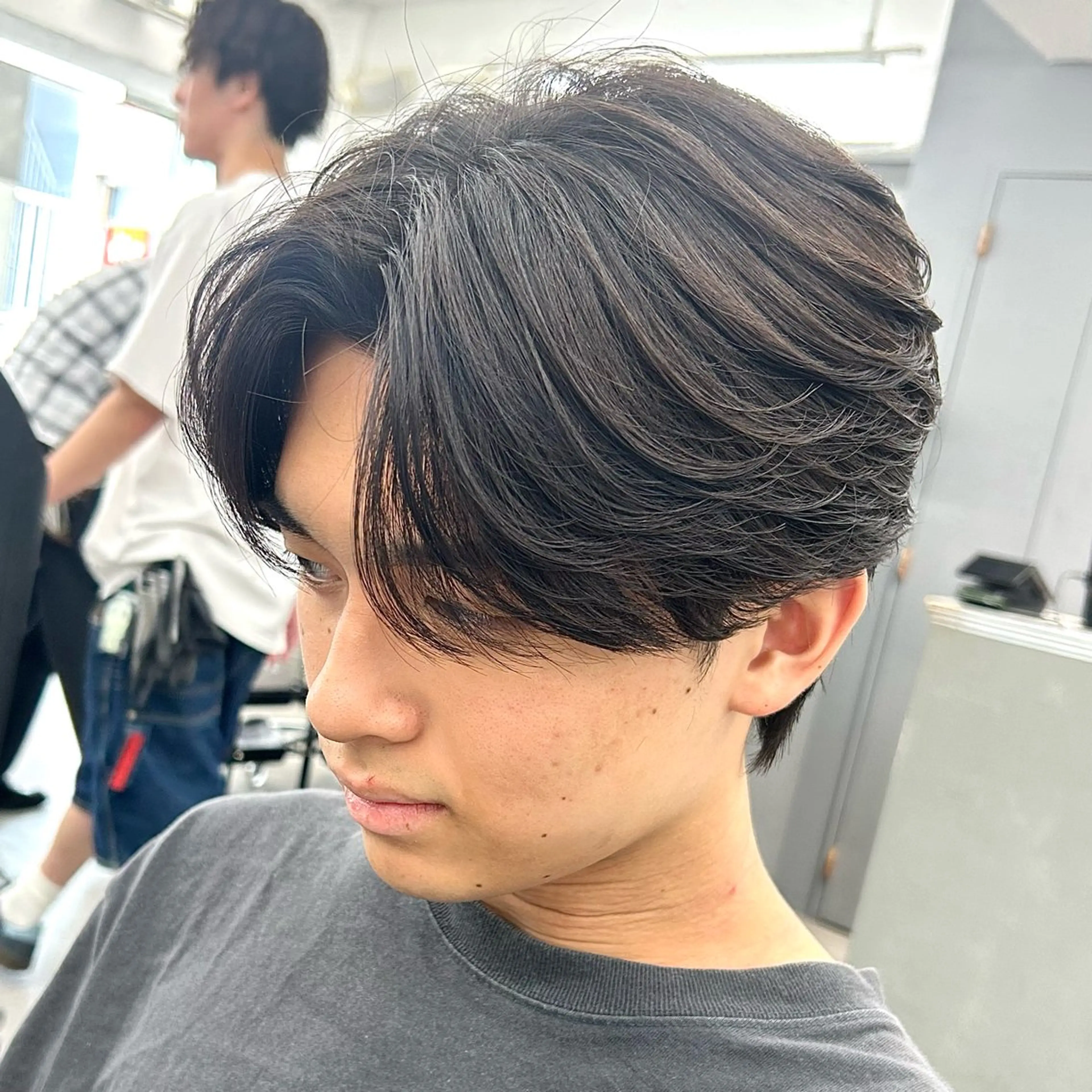 パーマ メンズ メンズパーマ カット パーマ トリートメント 韓国ヘア🇰🇷 メンズパーマ/つかさのヘアスタイル