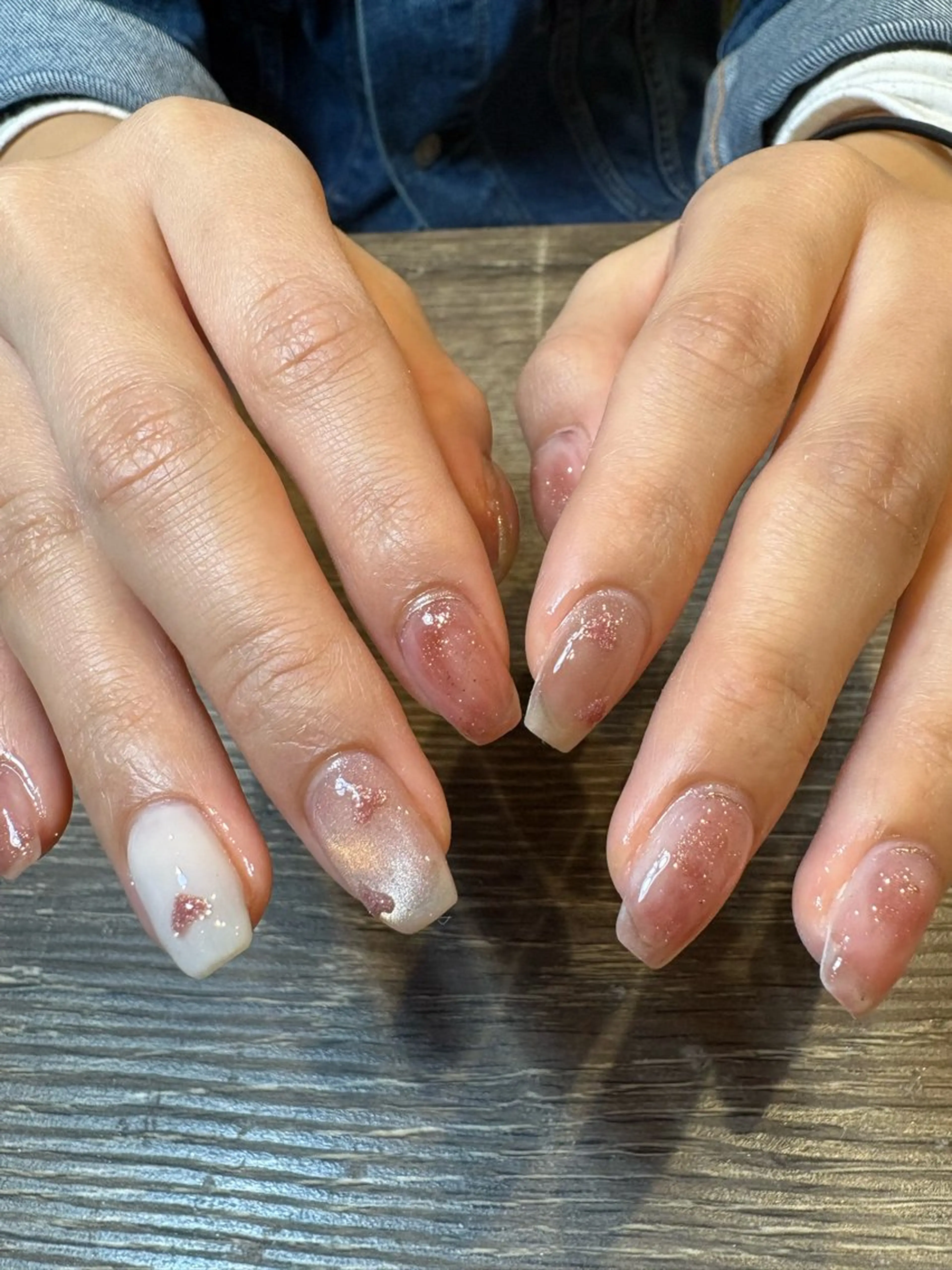 ミディアム ハンドネイル Mikami Nanaのネイルデザイン