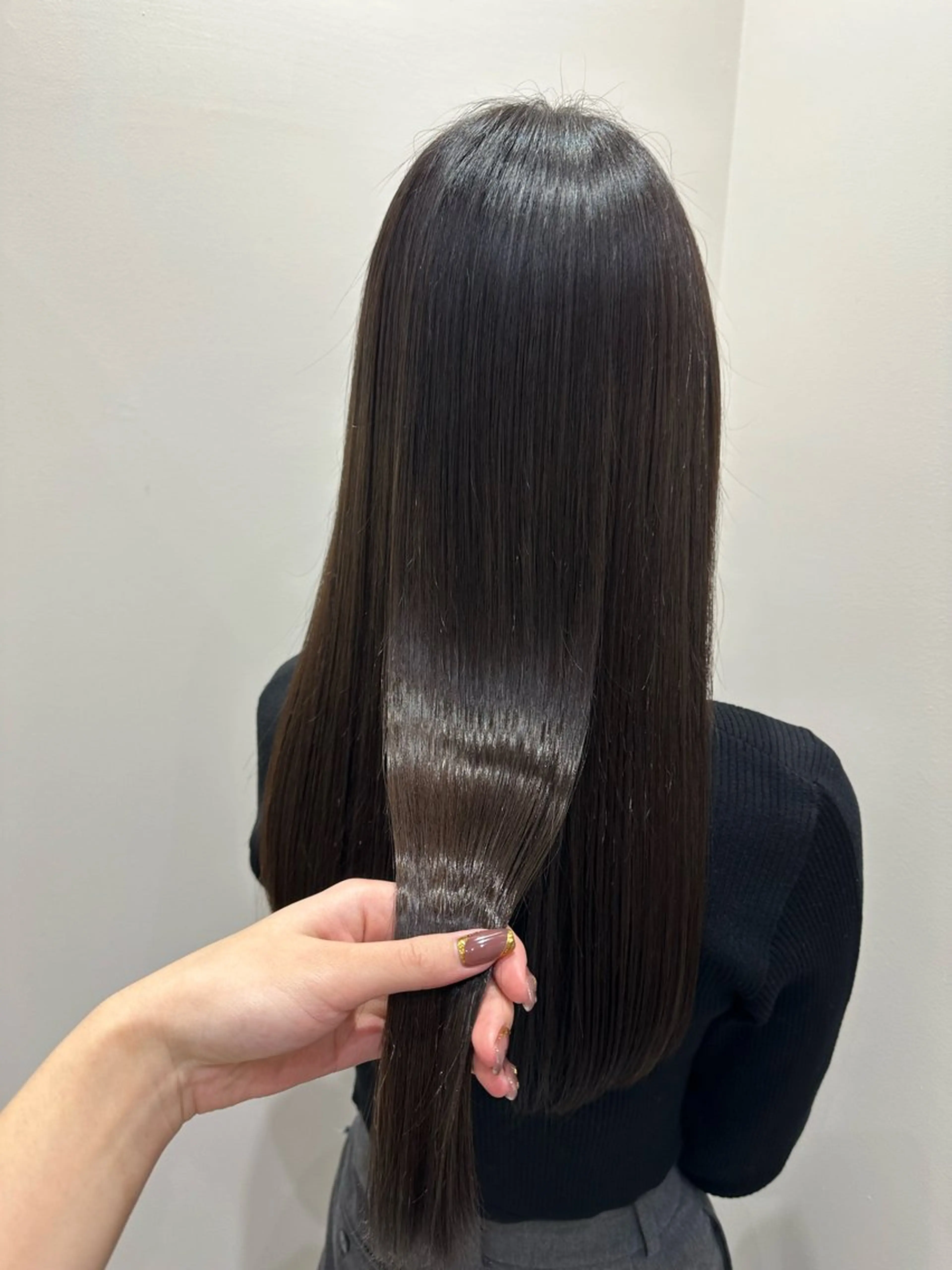 ロング カラー カット ヘアカラー トリートメント 🍓韓国ヘア レイヤ ーカット🍓笠原 葵のヘアスタイル