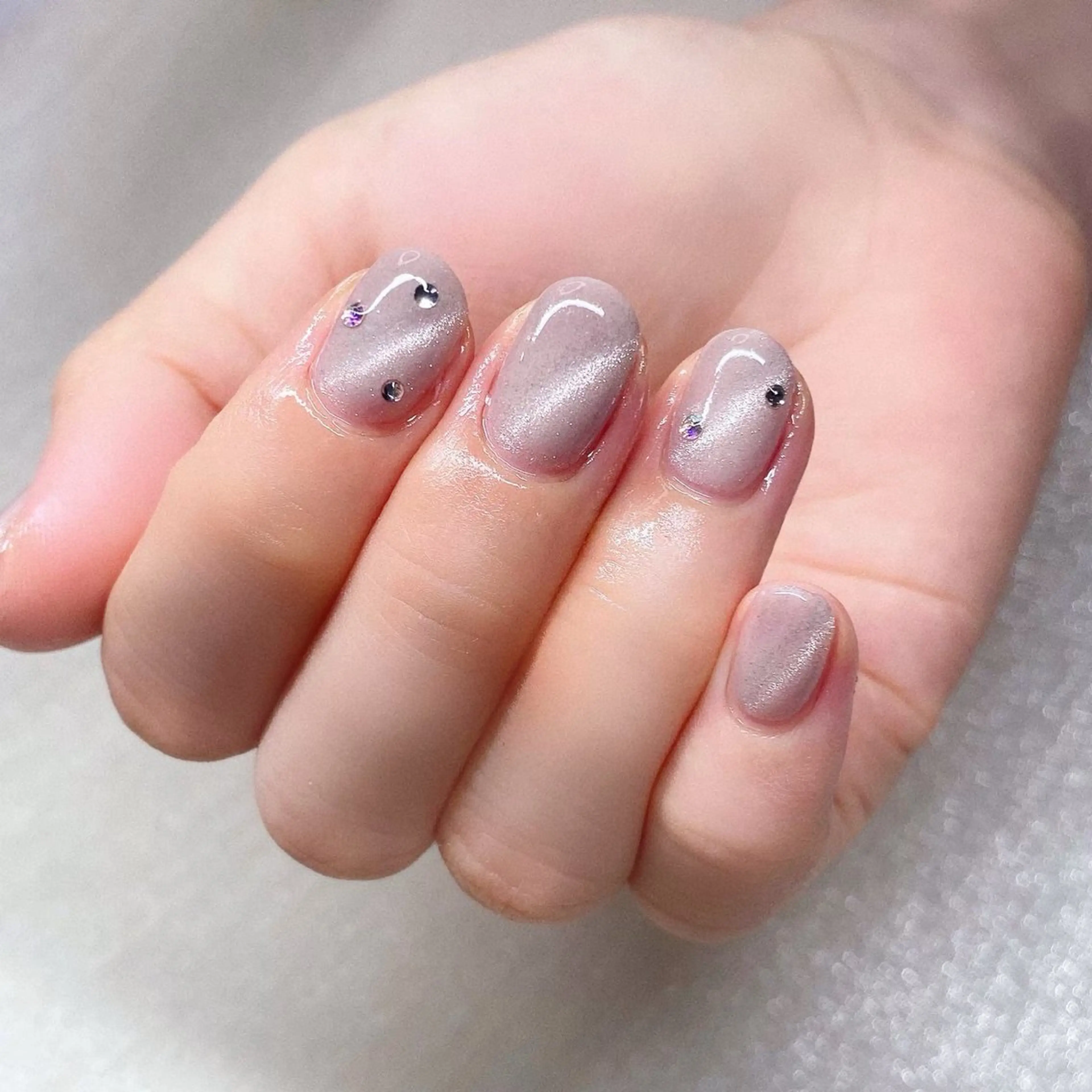 ネイル ストーンネイル ハンドネイル Nailist suzuのネイルデザイン