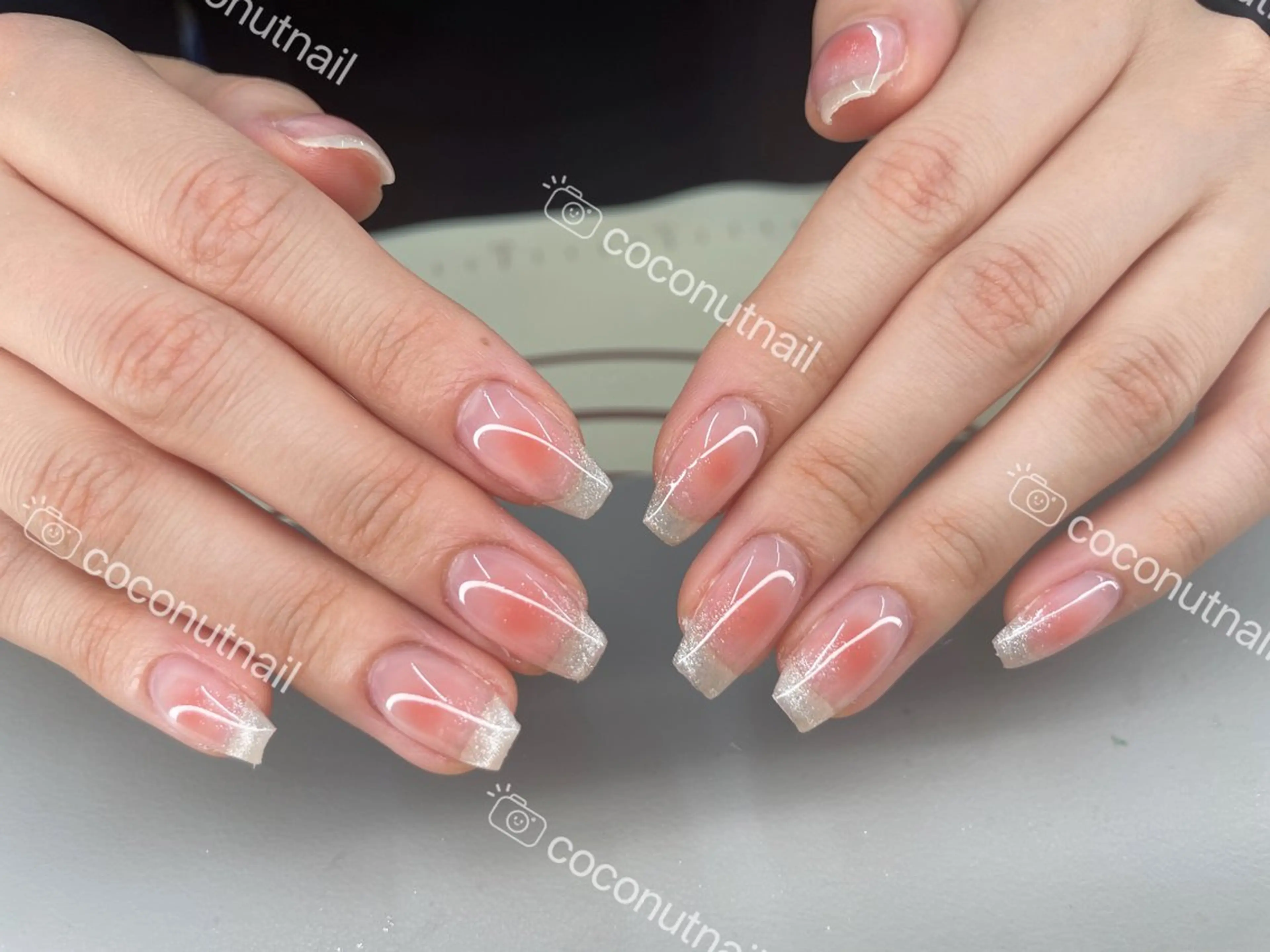 ネイル ハンドネイル 神田 ココナッツのネイルデザイン