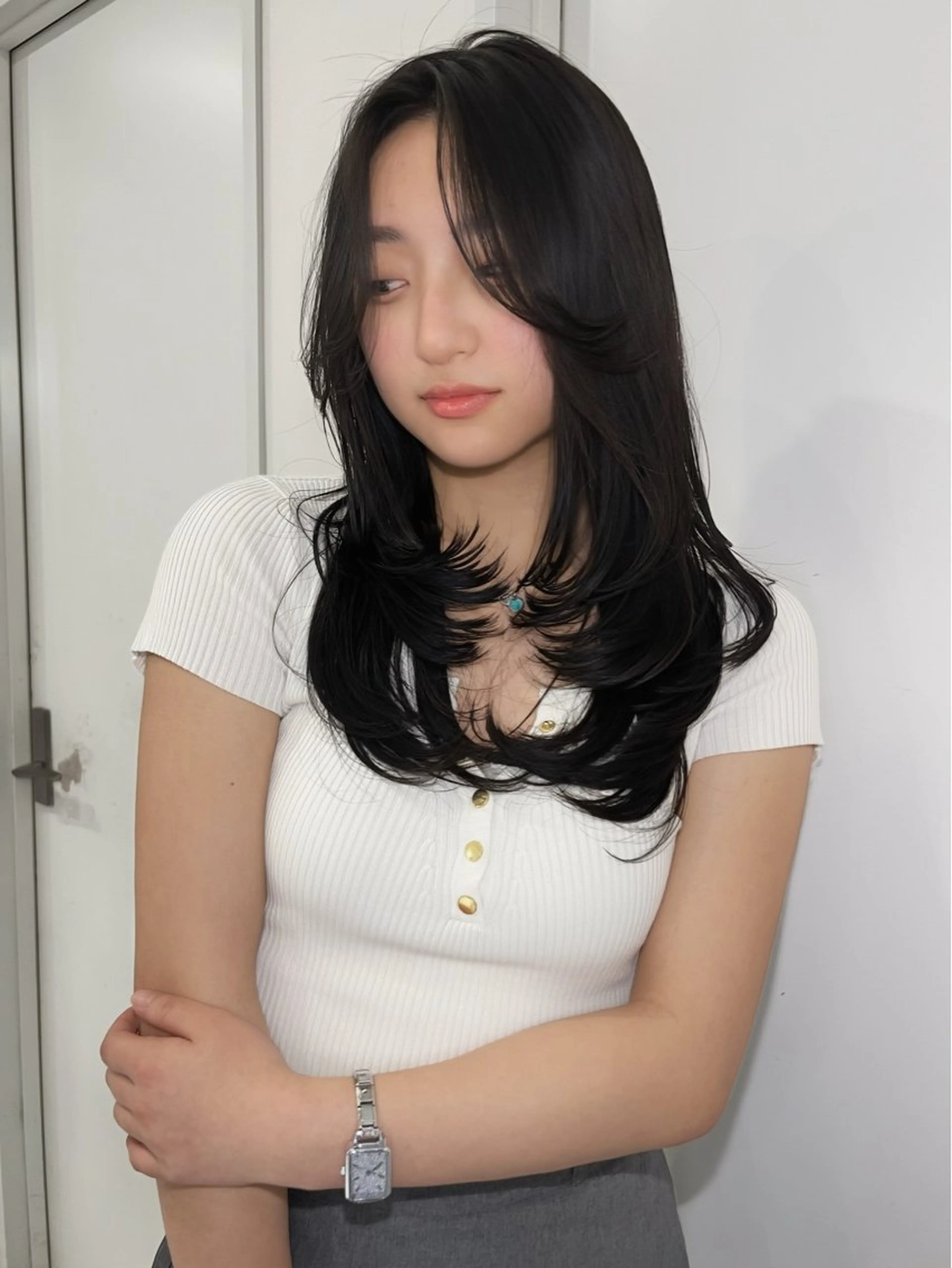 ロング YOLO/ HANAのヘアスタイル