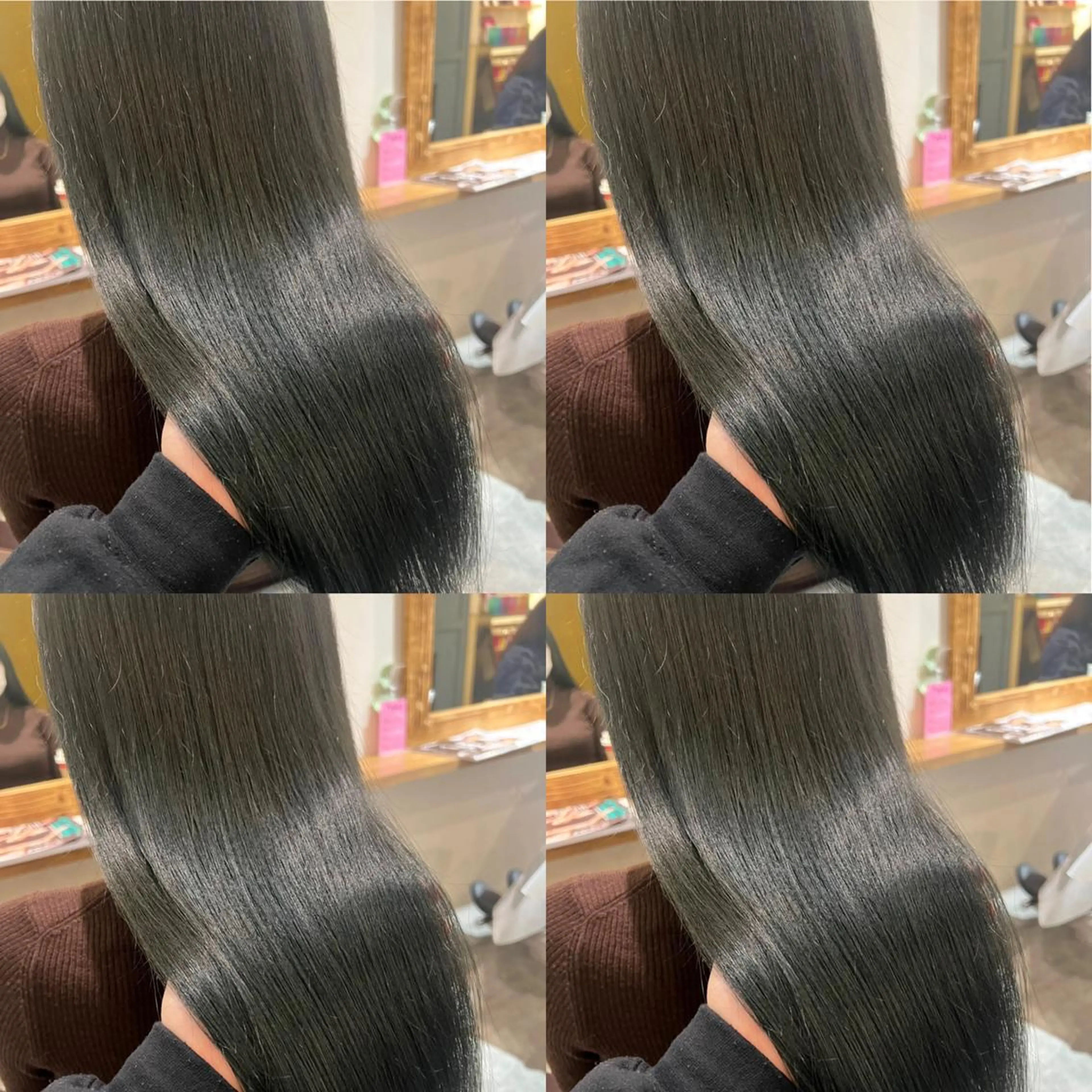 ミディアム カラー カット ヘアカラー トリートメント レイヤー×髪質改善 マネージャー安藤光司のヘアスタイル