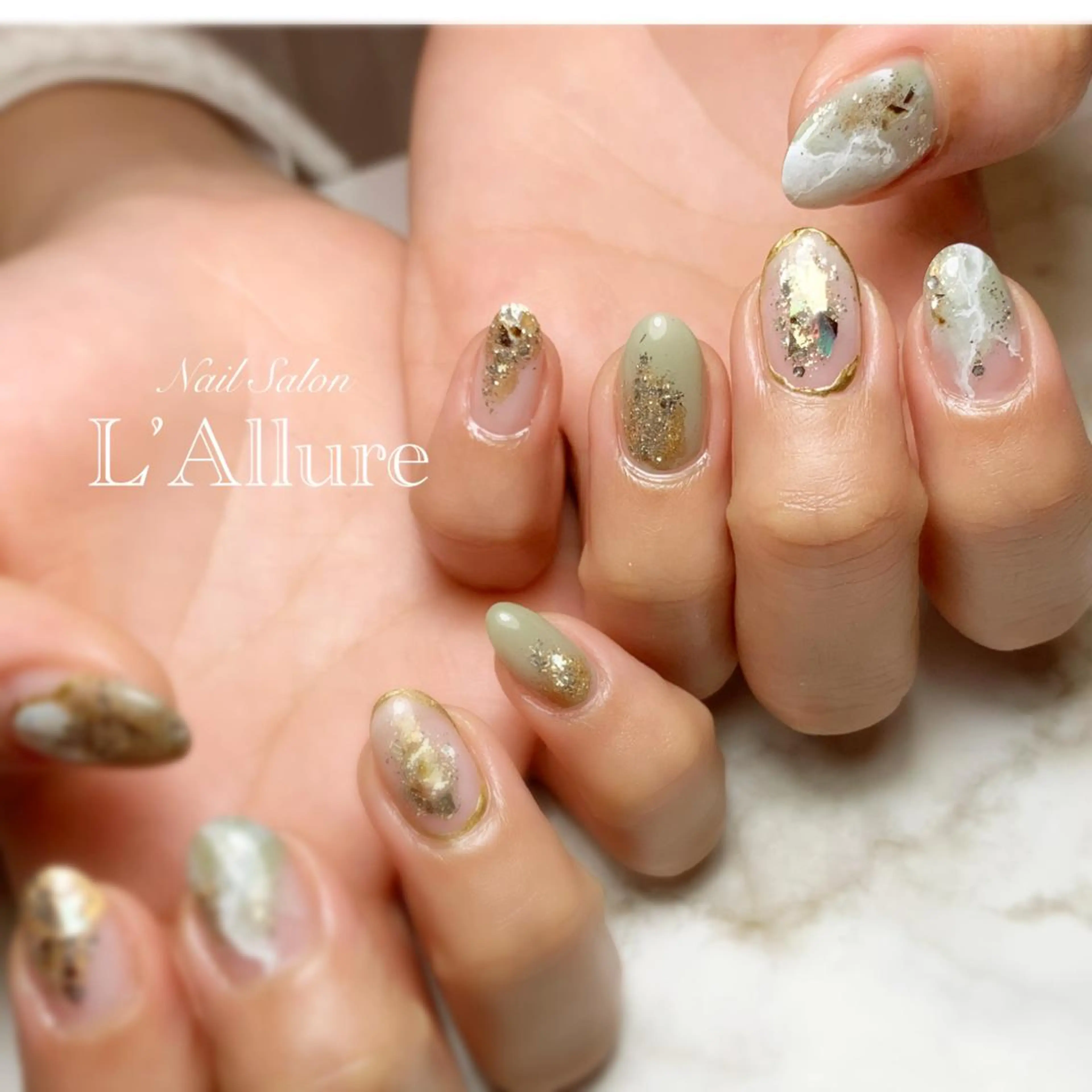 ネイル ハンドネイル Nail Salon L’Allureのネイルデザイン