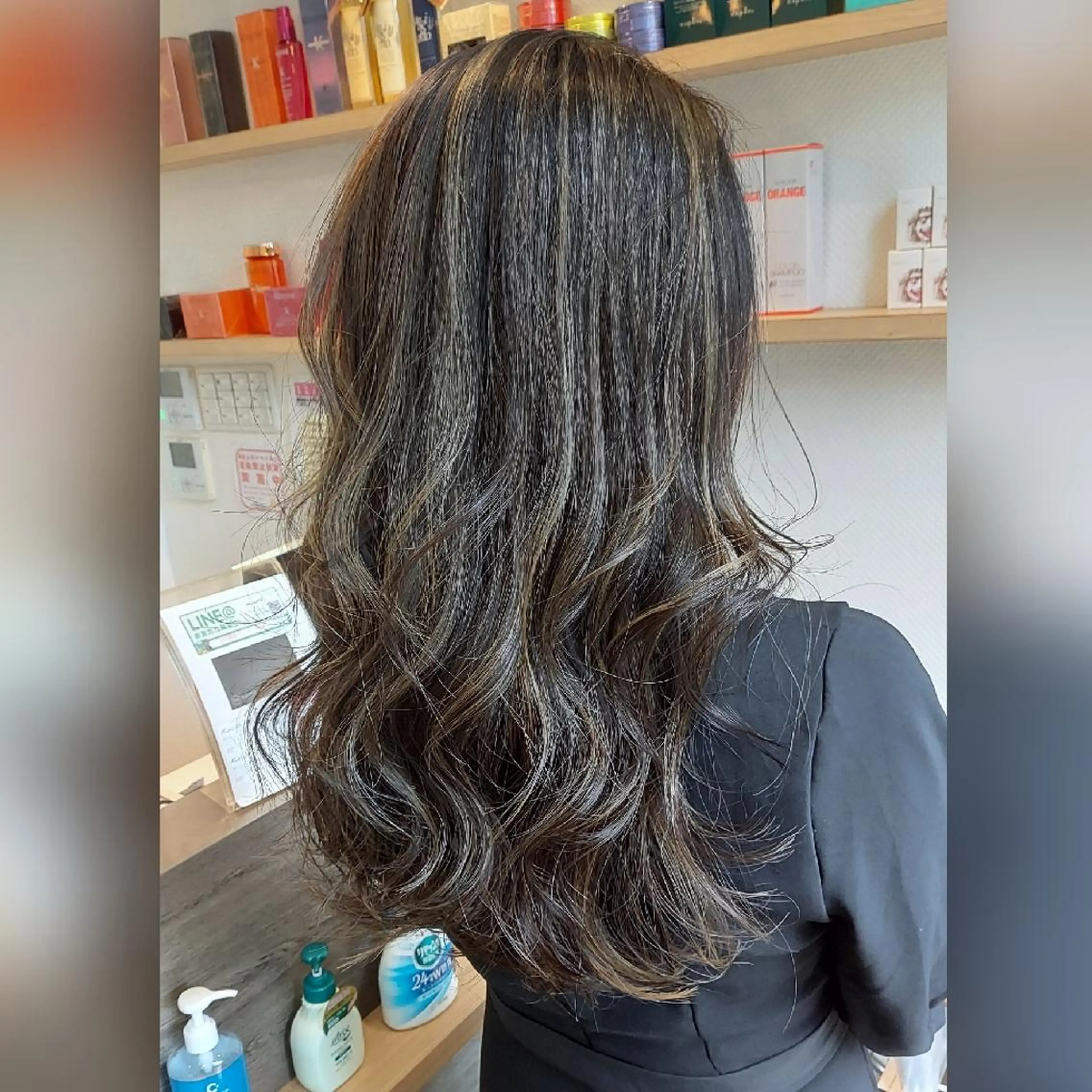 ロング カラー あかね☆ヘアアレンジ /ボブ/縮毛矯正のヘアスタイル