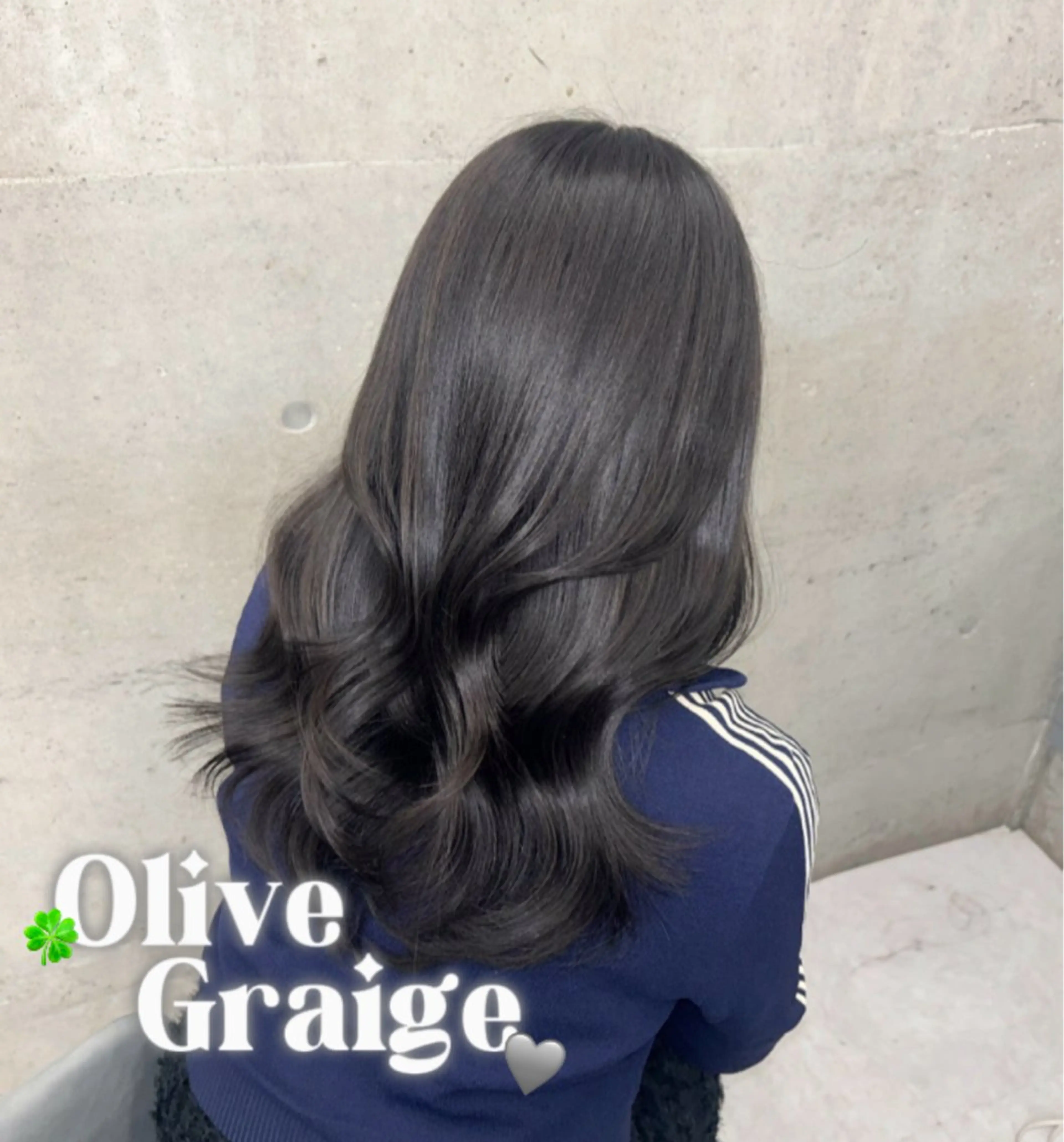 セミロング CYM所属・ワンカラー/レイヤー 🩷モエのヘアスタイル