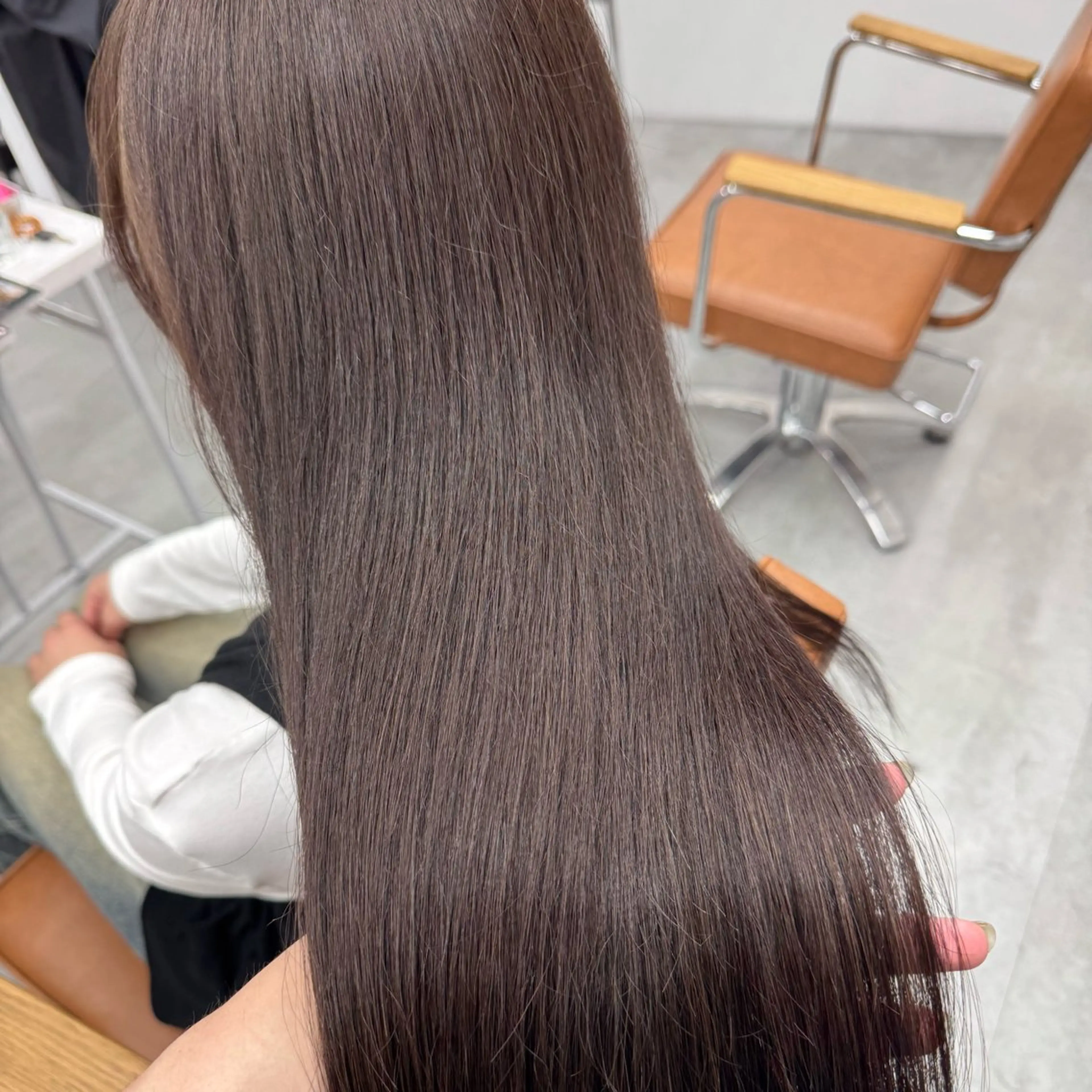 ロング カラー ヘアアレンジ ヘアカラー ブリーチなしカラー /新百合ヶ丘/安形翔のヘアスタイル