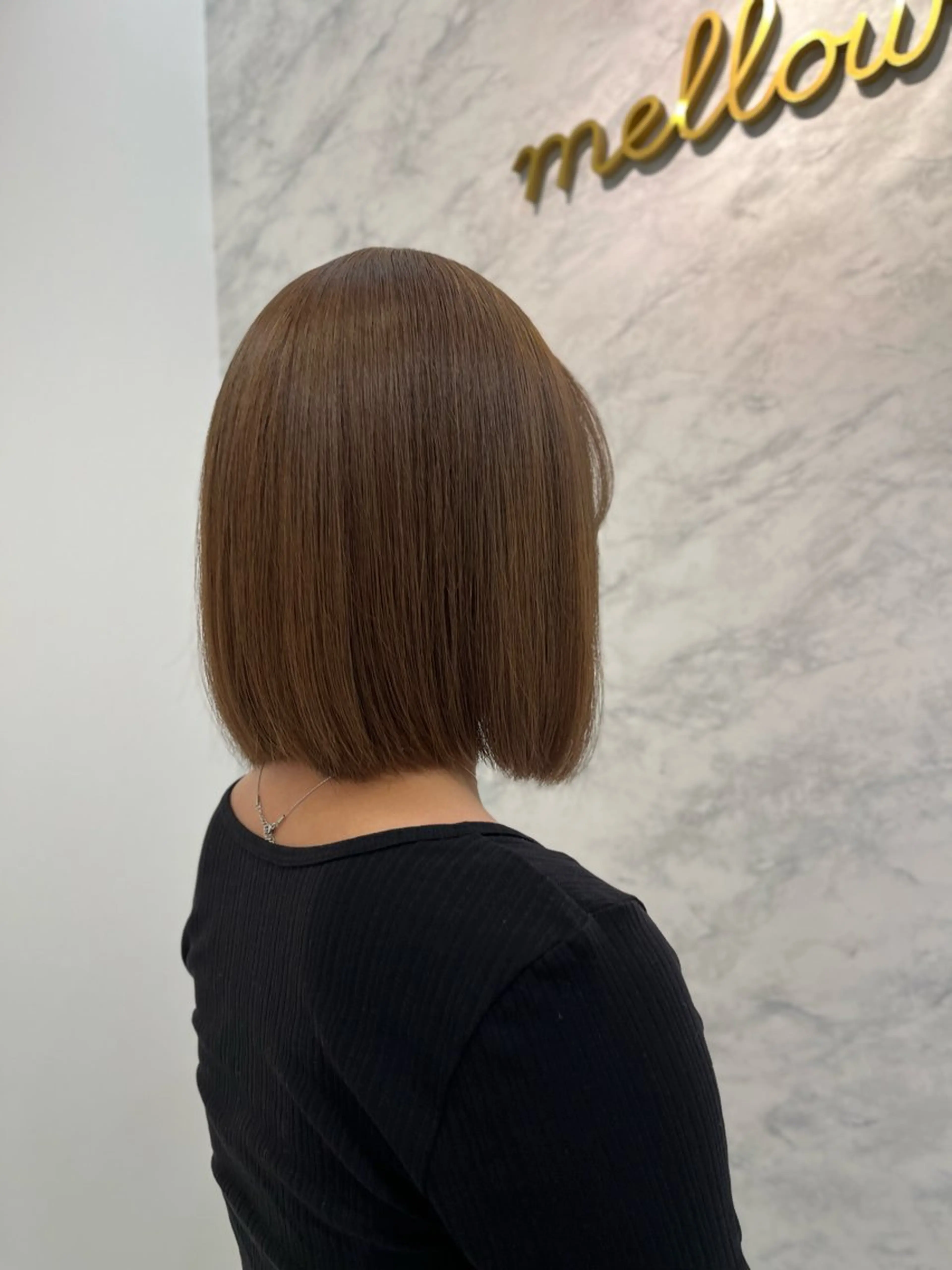 カラー ベージュカラー 松尾 姫依のヘアスタイル