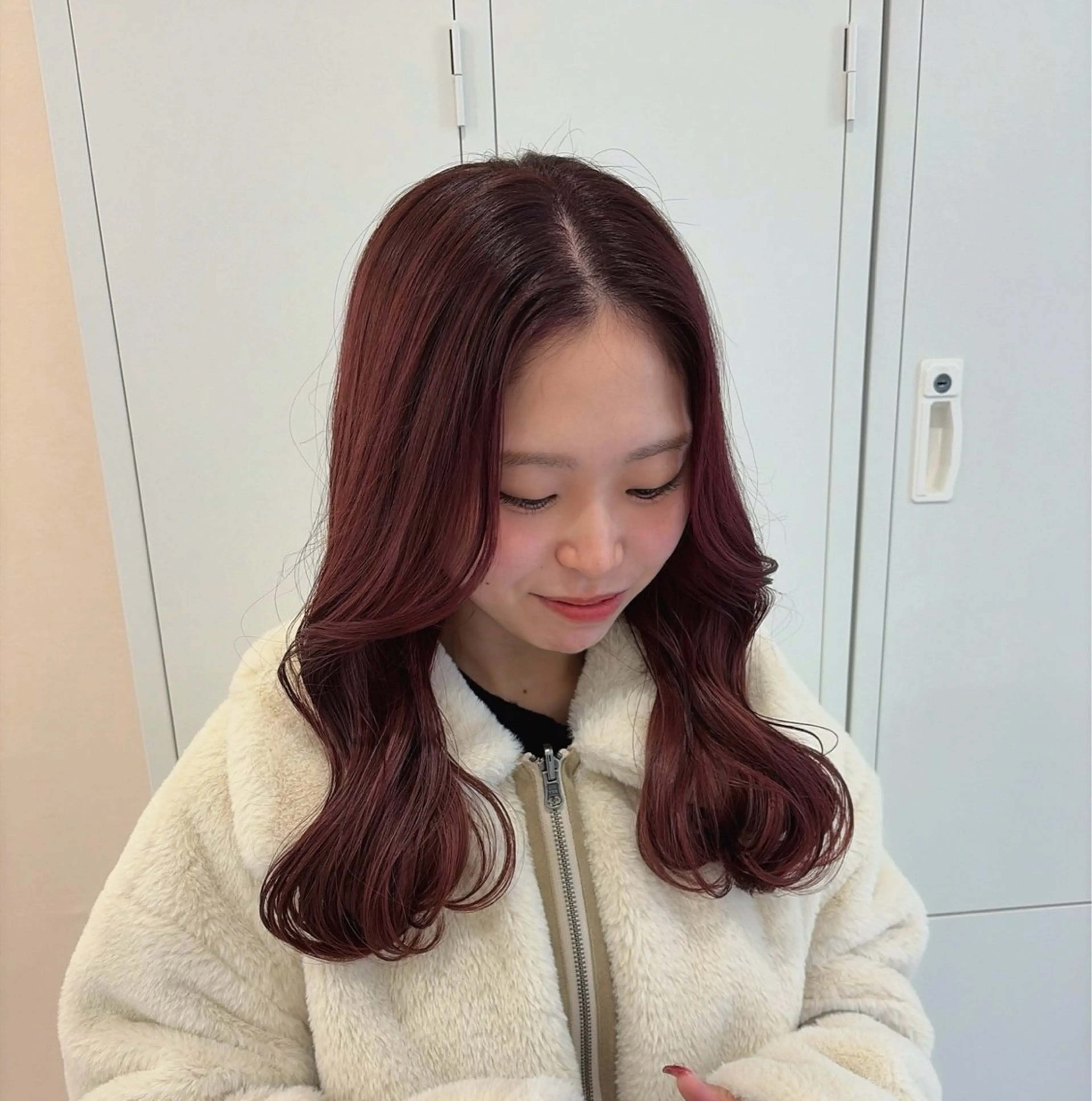 ロング カット ヘアカラー トリートメント ａｉｋａ🐩 /艶カラー/レイヤーのヘアスタイル