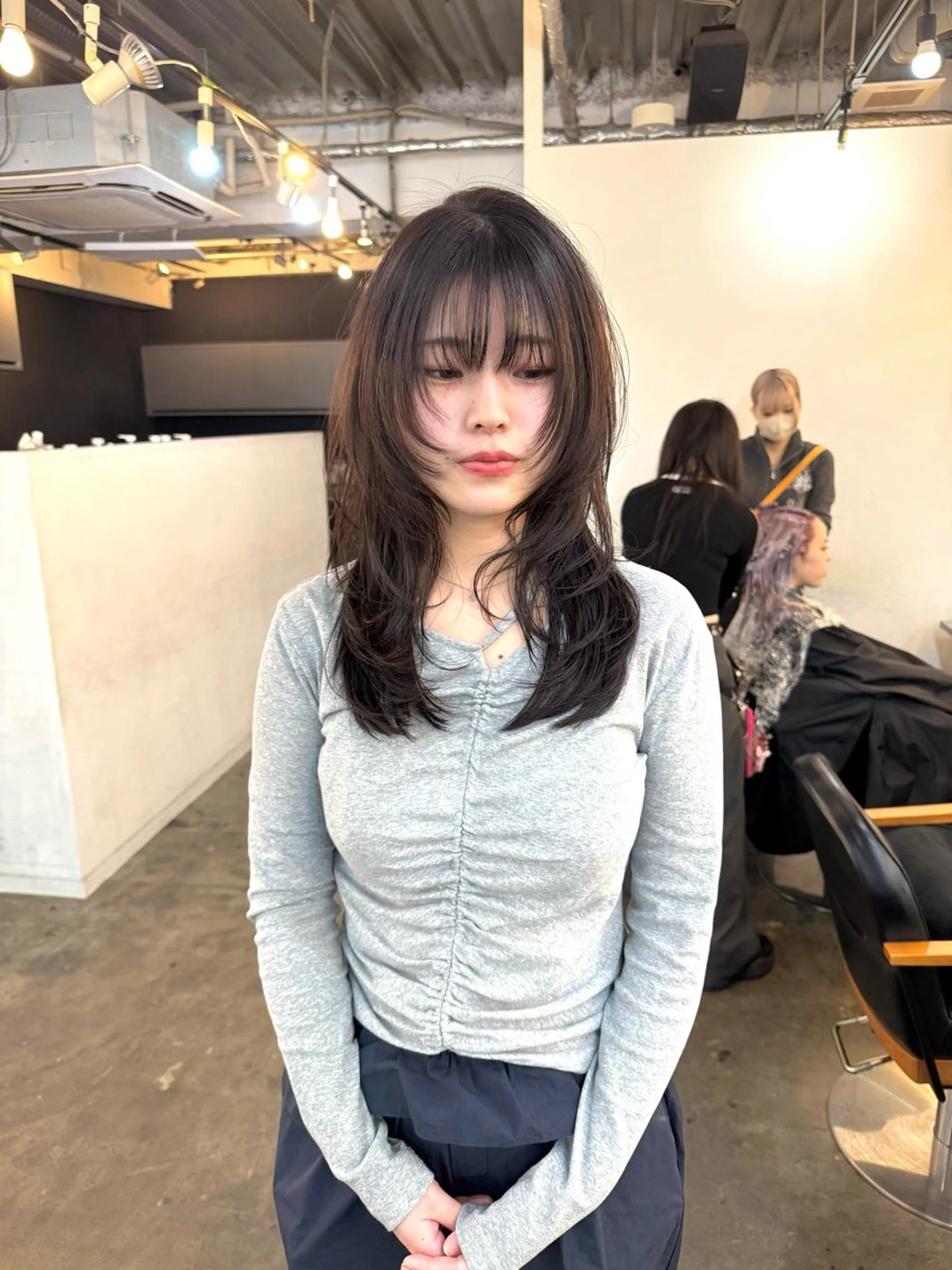 ロング 🪡韓国レイヤー /髪質改善/菊池🪡のヘアスタイル