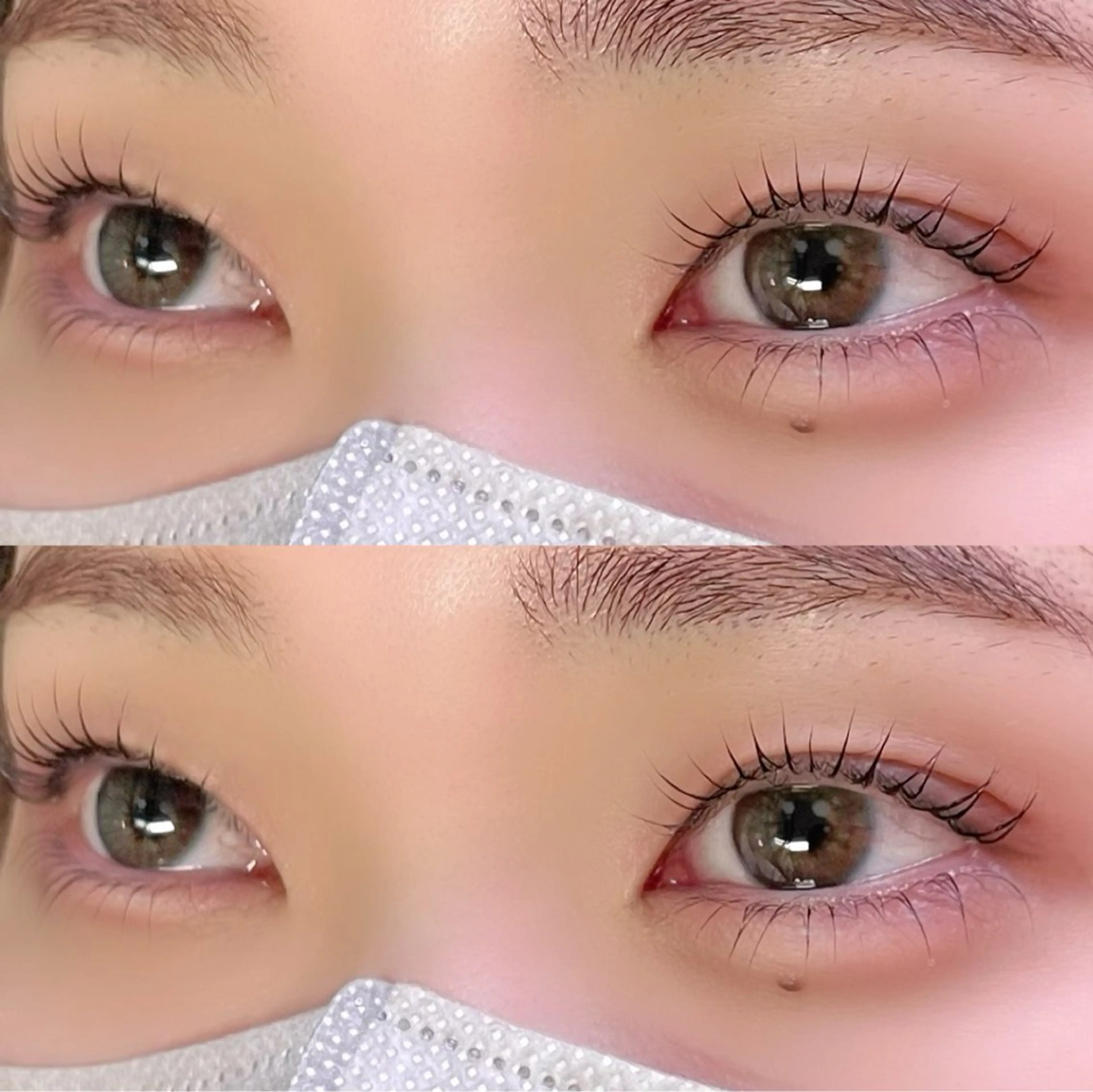 マツエク・マツパ 下まつげエクステ 一重×まつ毛パーマ マツパ Athanasia 陽香のマツエク・マツパデザイン