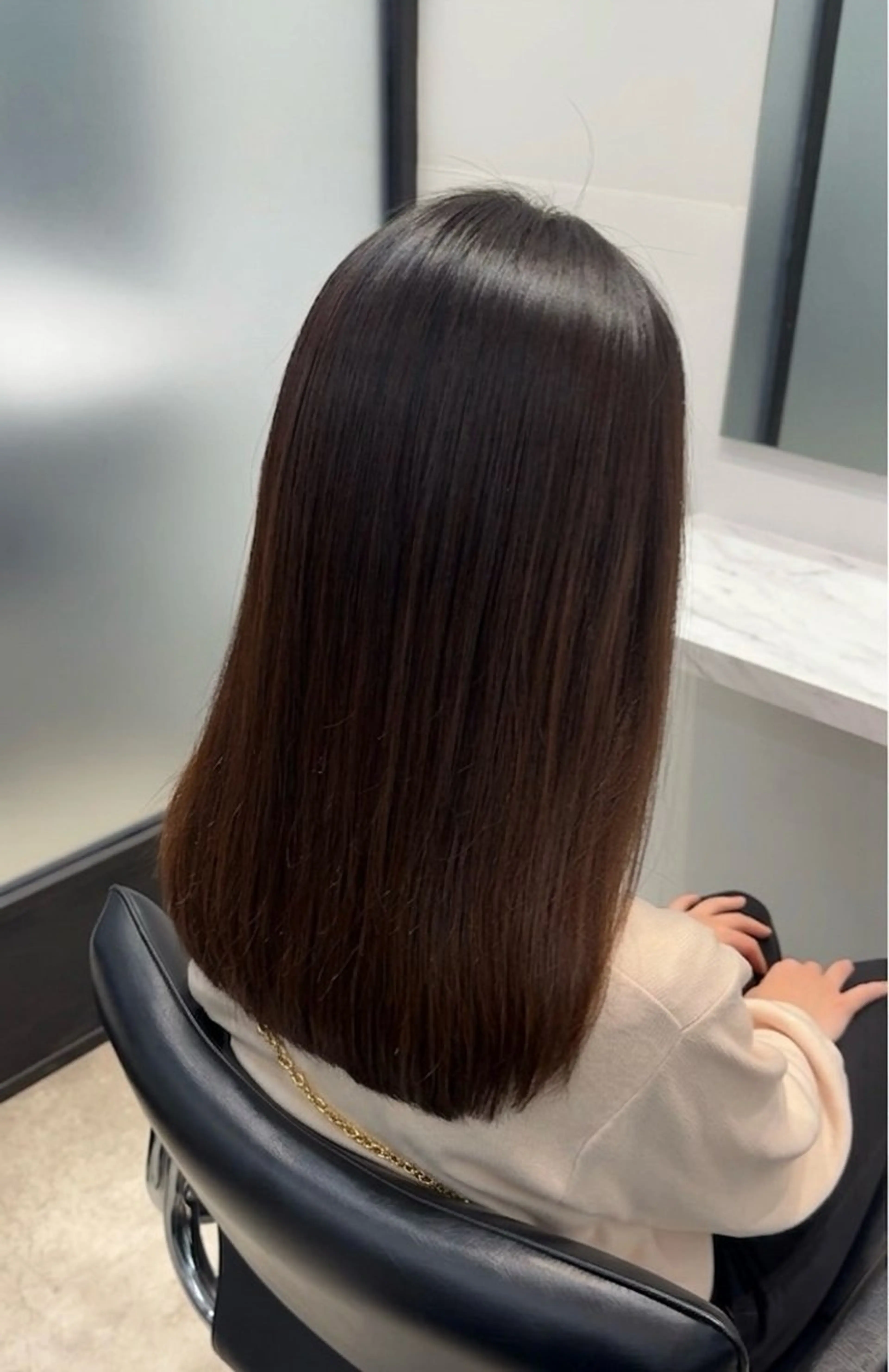 【ショート/ミディアム】美髪矯正+カット+髪質改善ULTOWAトリートメント💎の写真