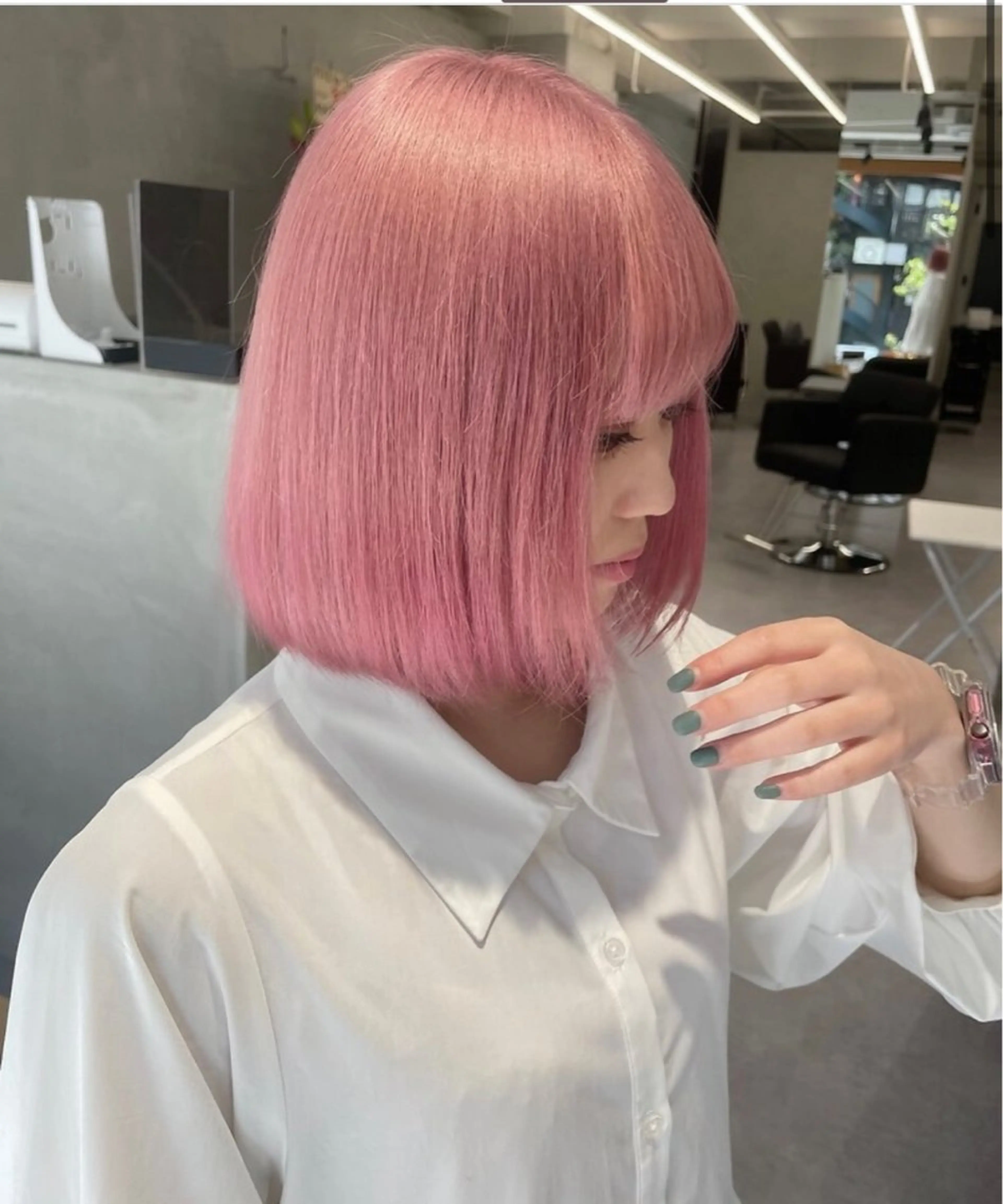 ショート カラー 心斎橋 Bunt@のヘアスタイル