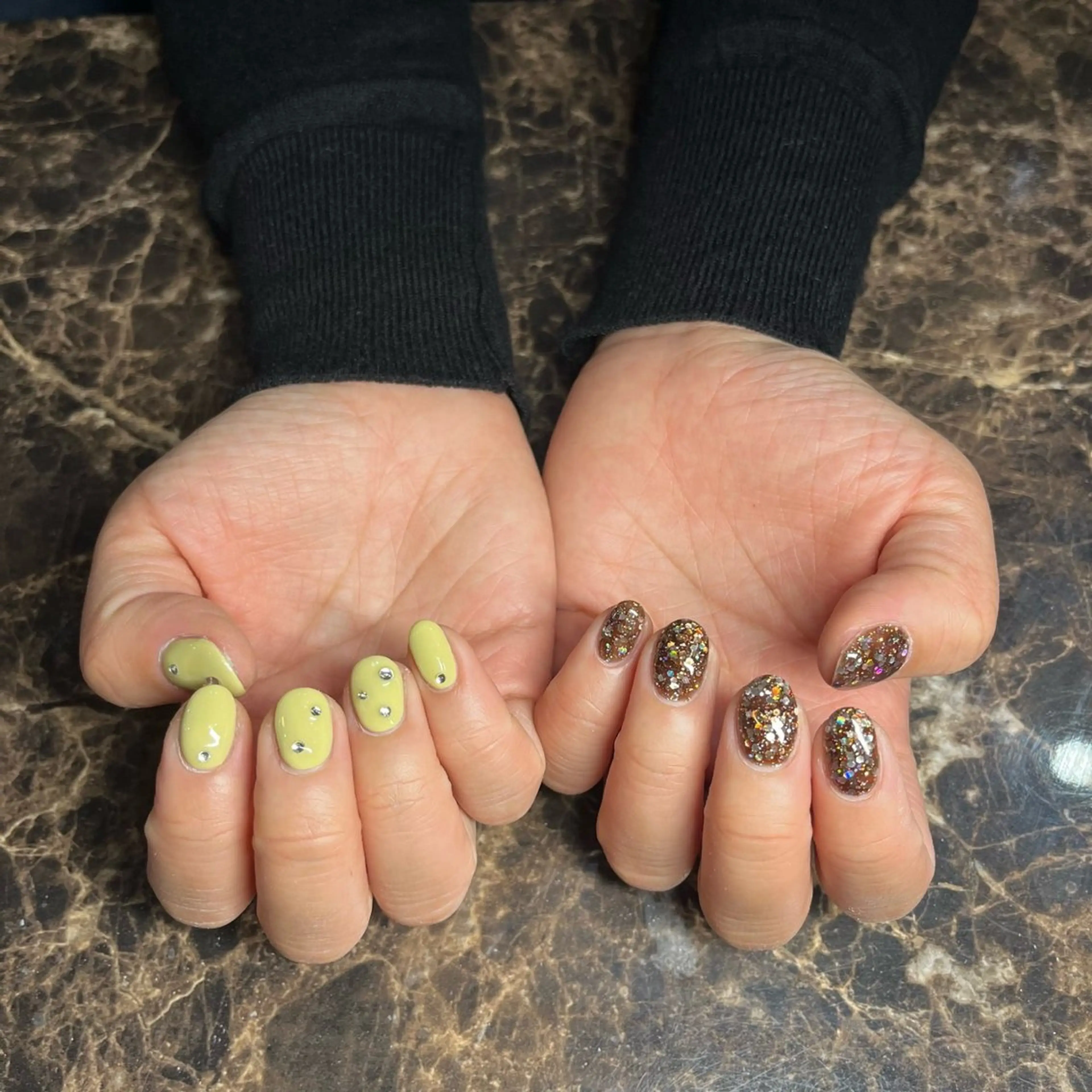 ネイル ハンドネイル IROHA nail Ami🐊🎀のネイルデザイン