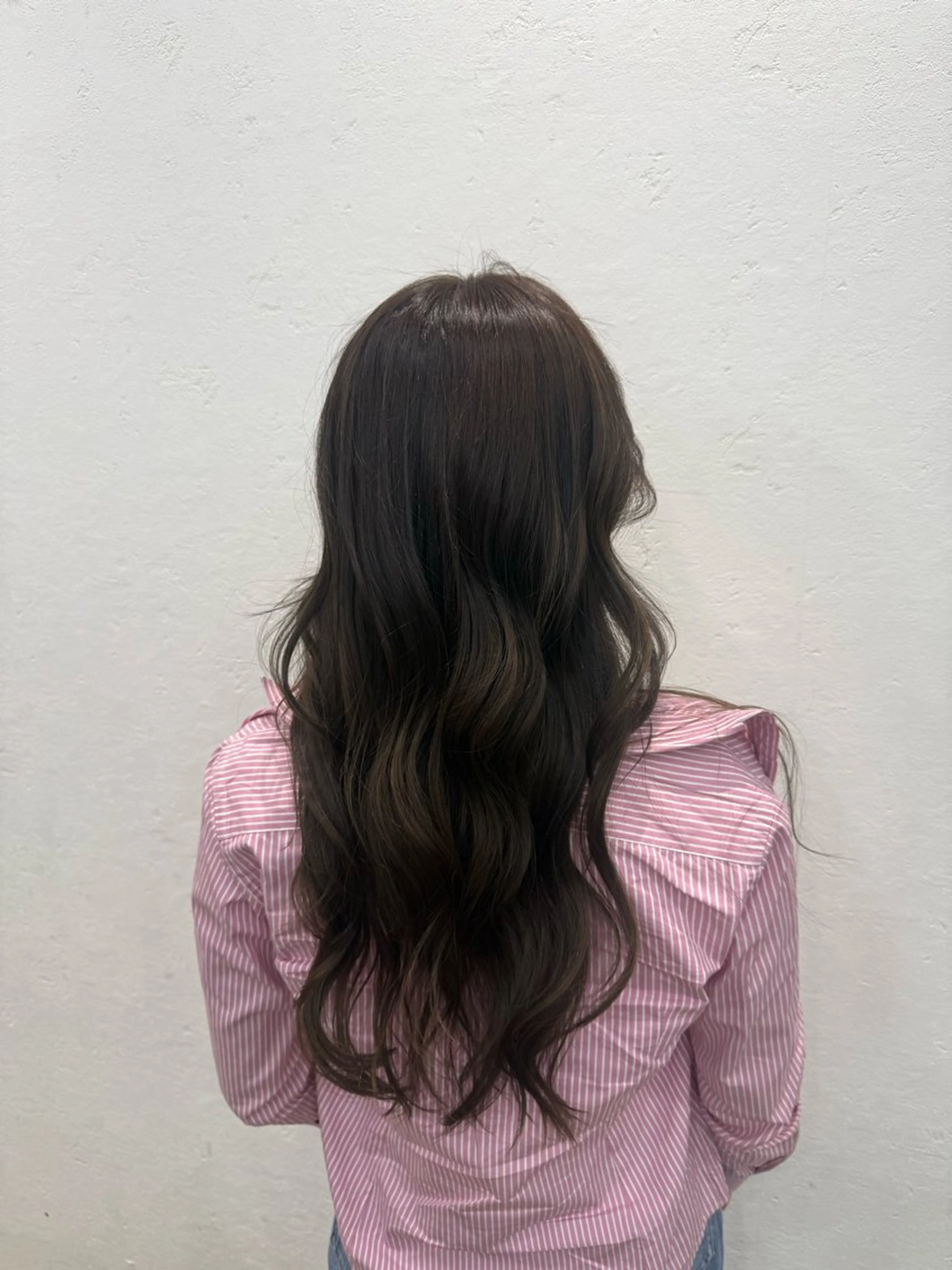 ロング カラー ブラウンカラー ショコラブラウン prize Iris 池袋東口店所属・カットモデル 募集💎NANA💎のヘアスタイル