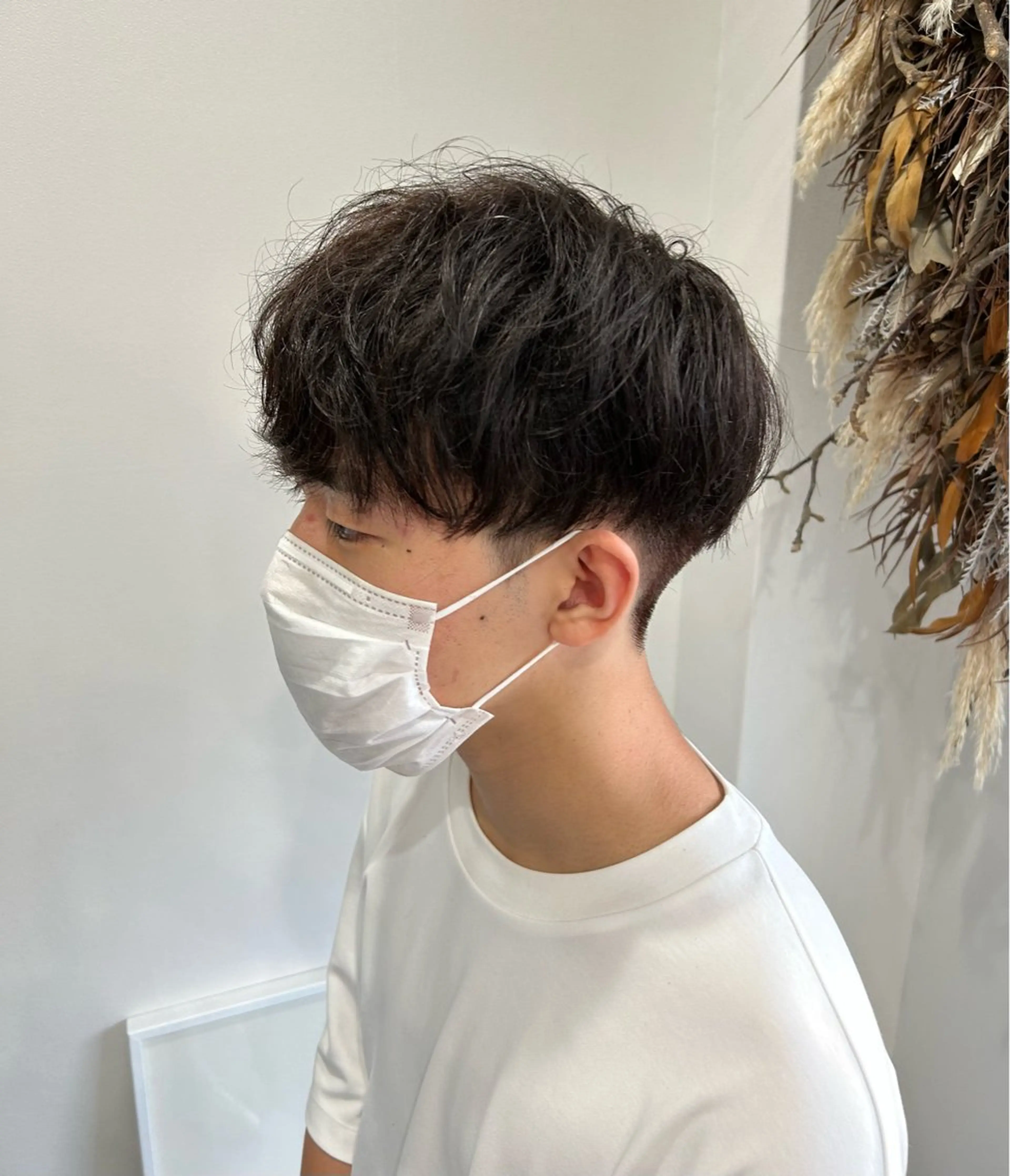 カラー パーマ メンズ 刈り上げ カット 🫧垢抜けヘア🫧 工藤真愛のヘアスタイル
