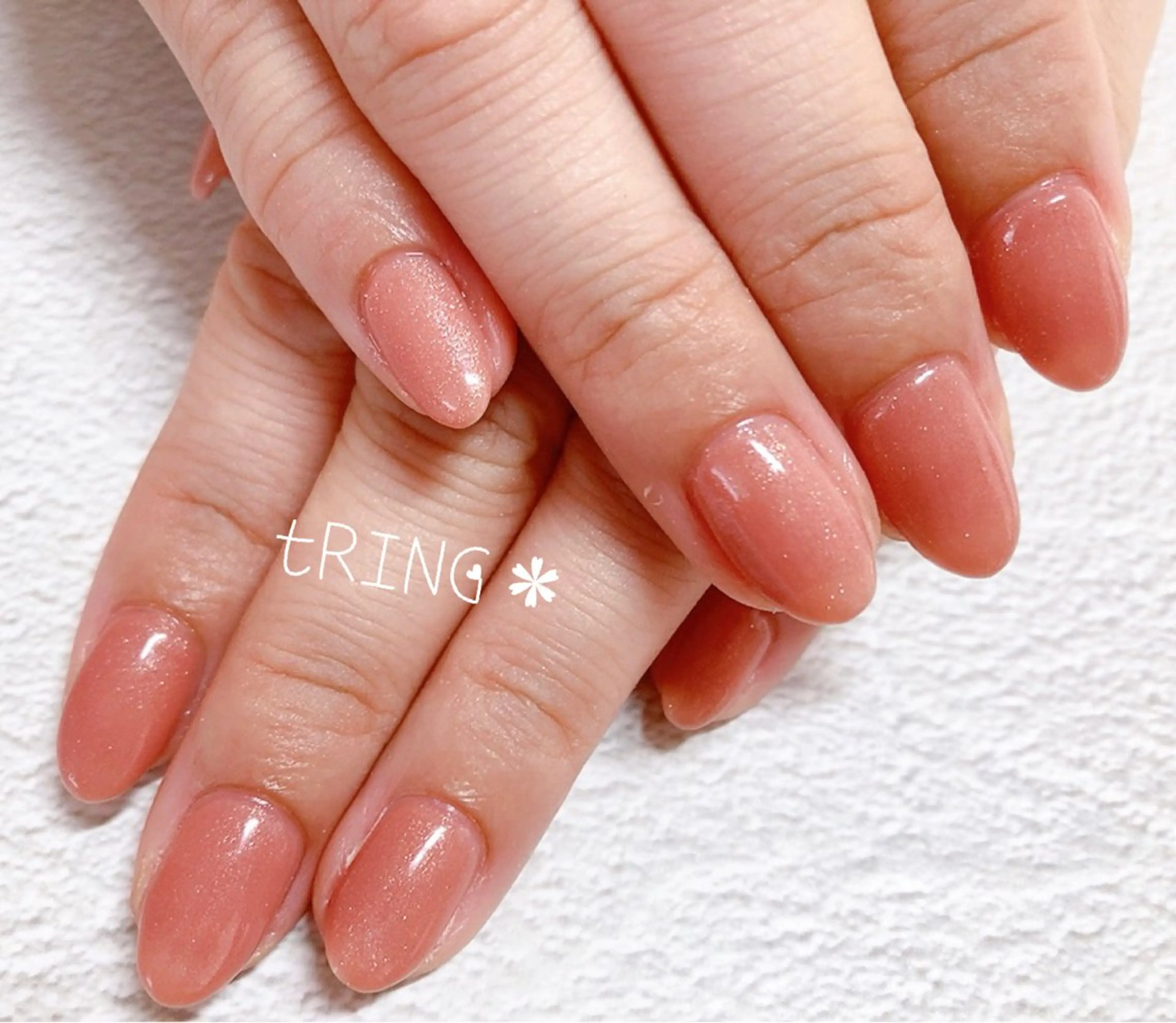 ネイル ハンドネイル tRING* しいの木台のネイルデザイン
