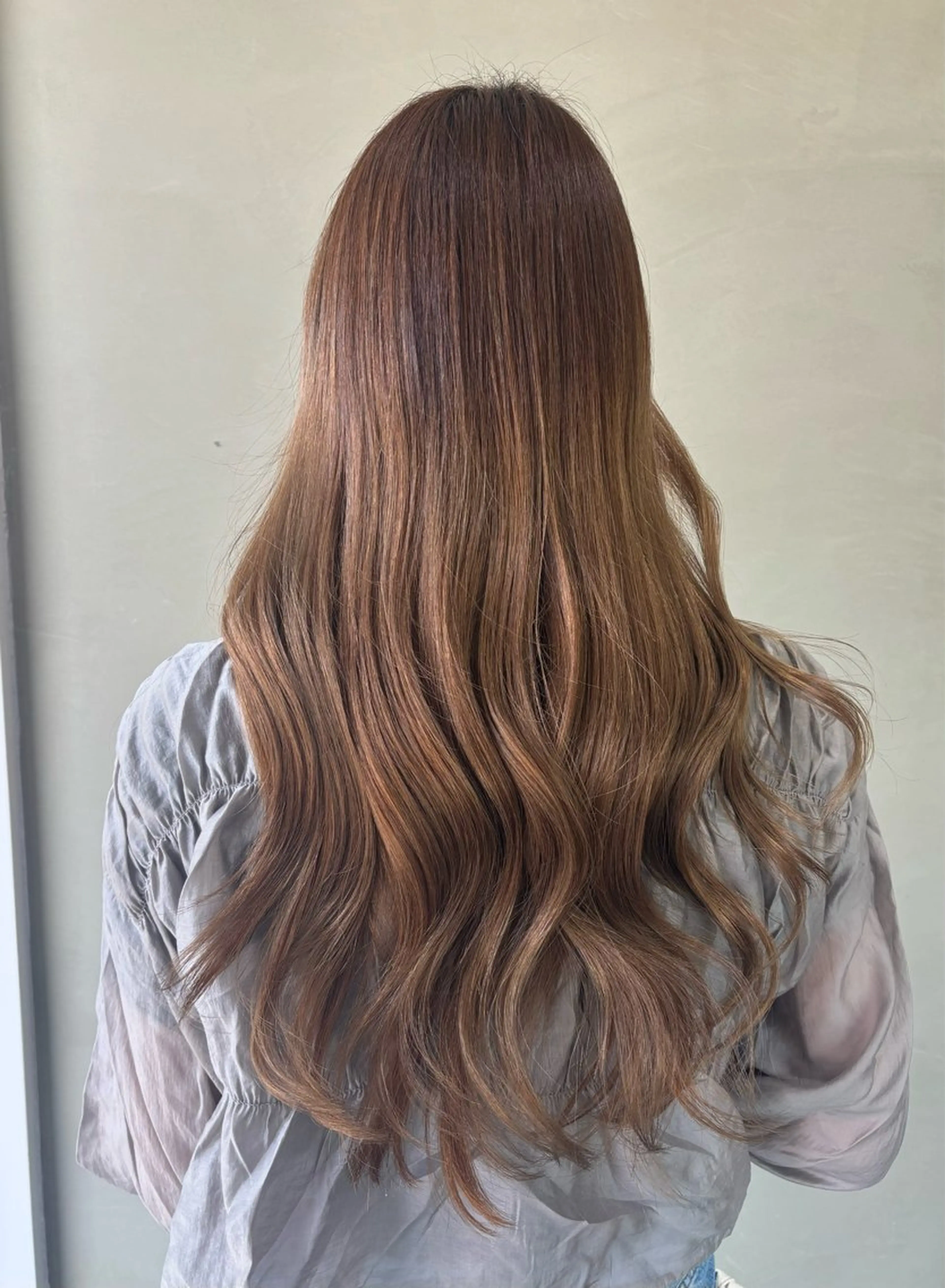 カラー miyu/ケアカラー /髪質改善のヘアスタイル