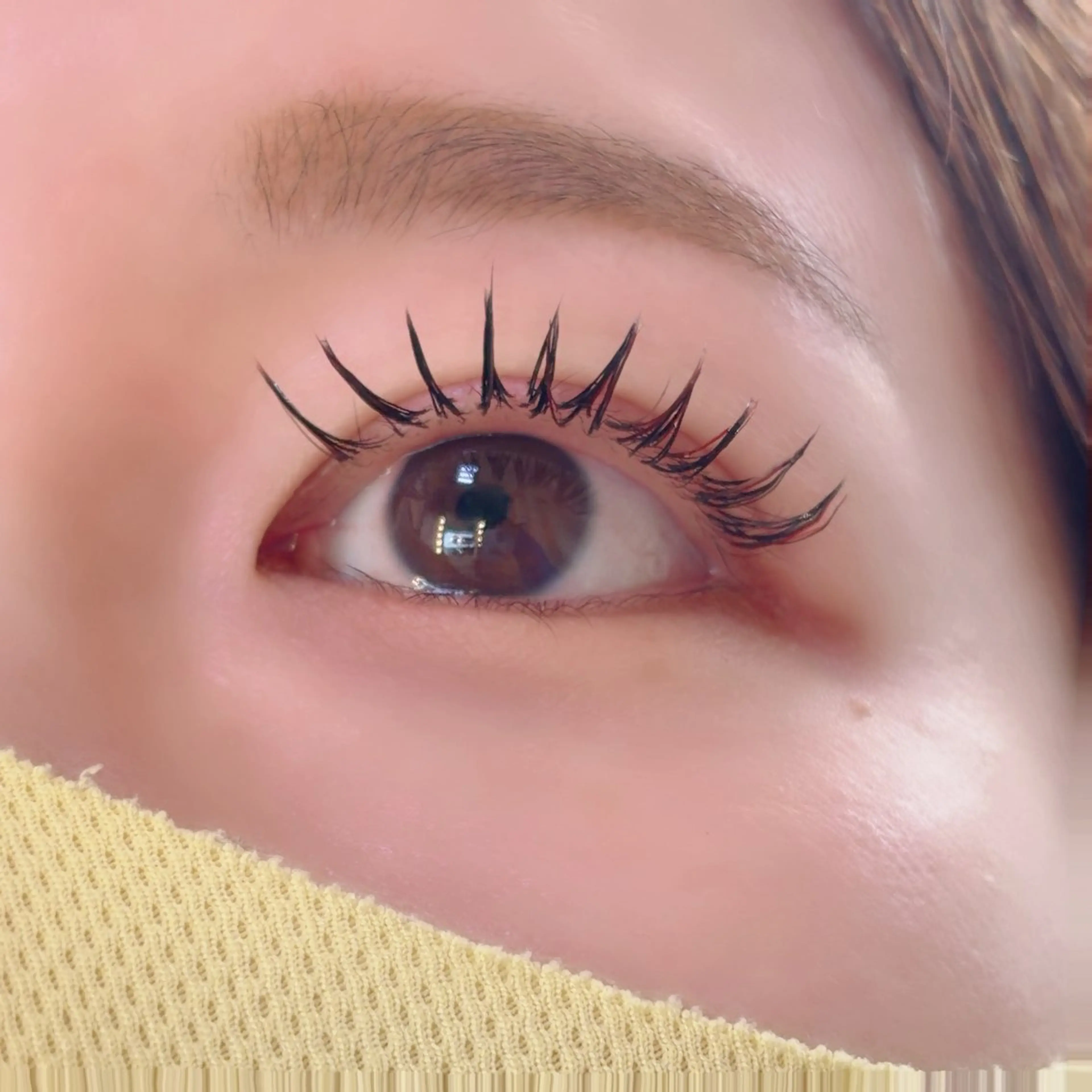 ダブルラッシュ👀束間マツエク120本💖の写真