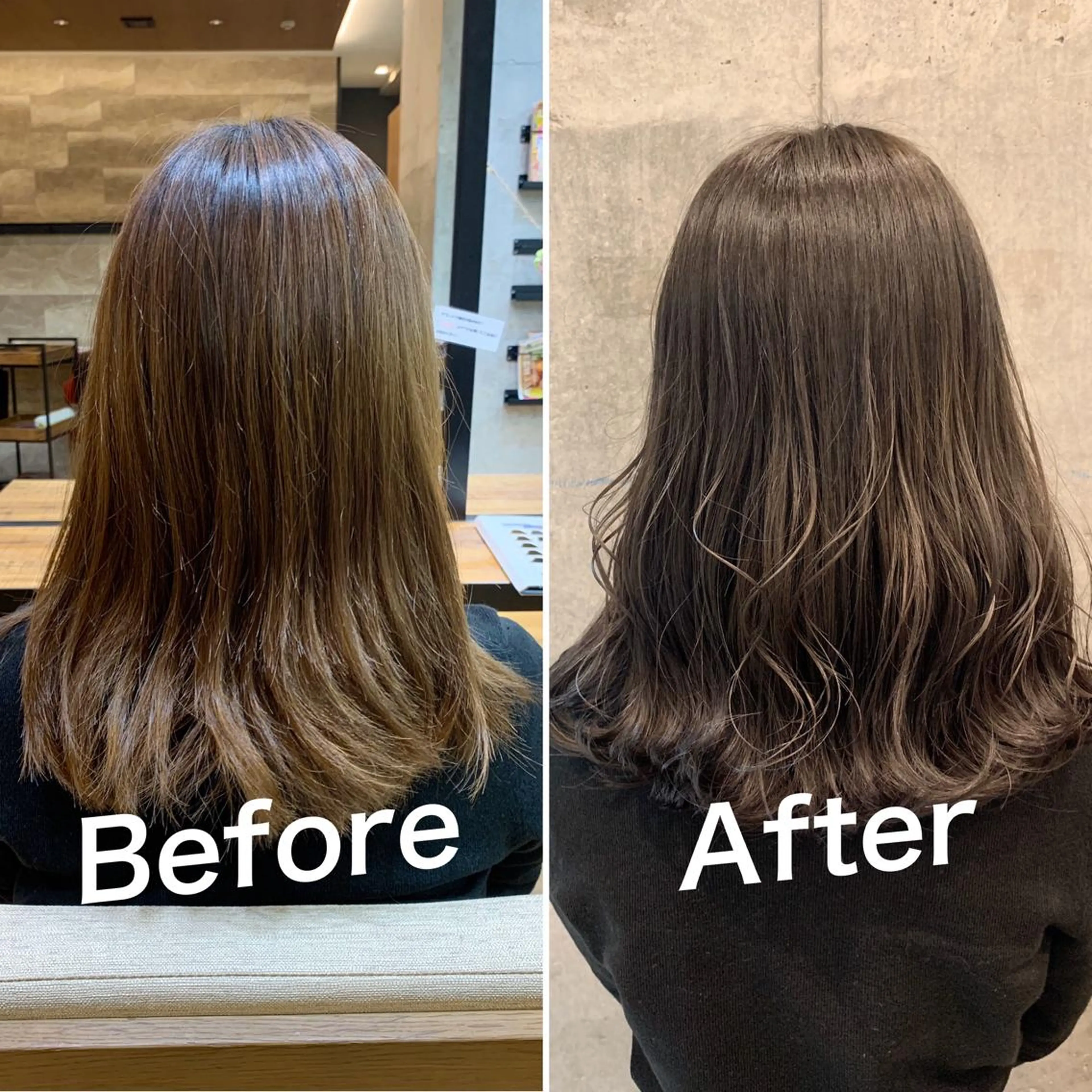 カラー カット トリートメント 佐瀬竜矢PRIMAL /portのヘアスタイル