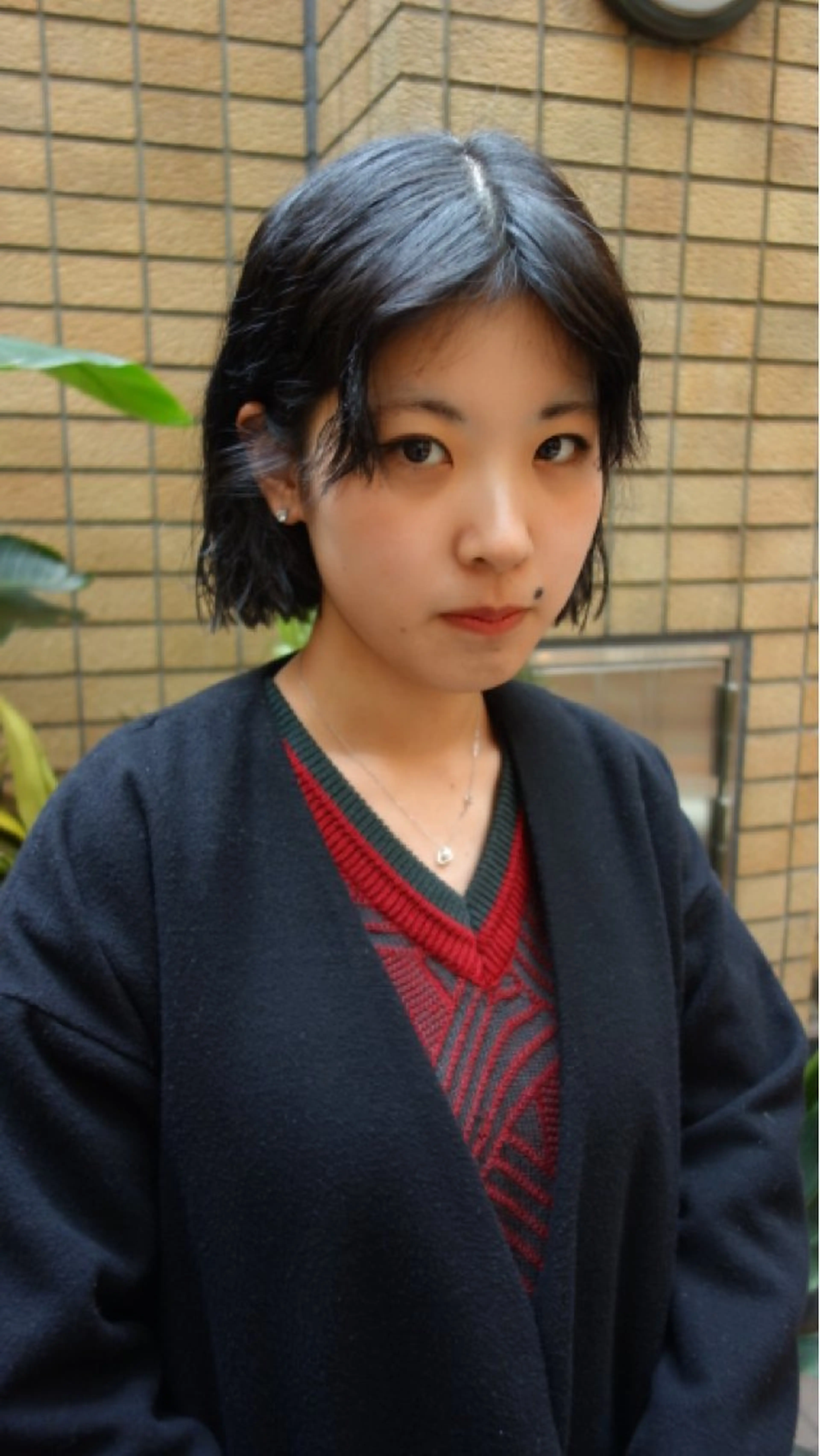 ショート パーマ HEIMER ミカド　サトル△のヘアスタイル