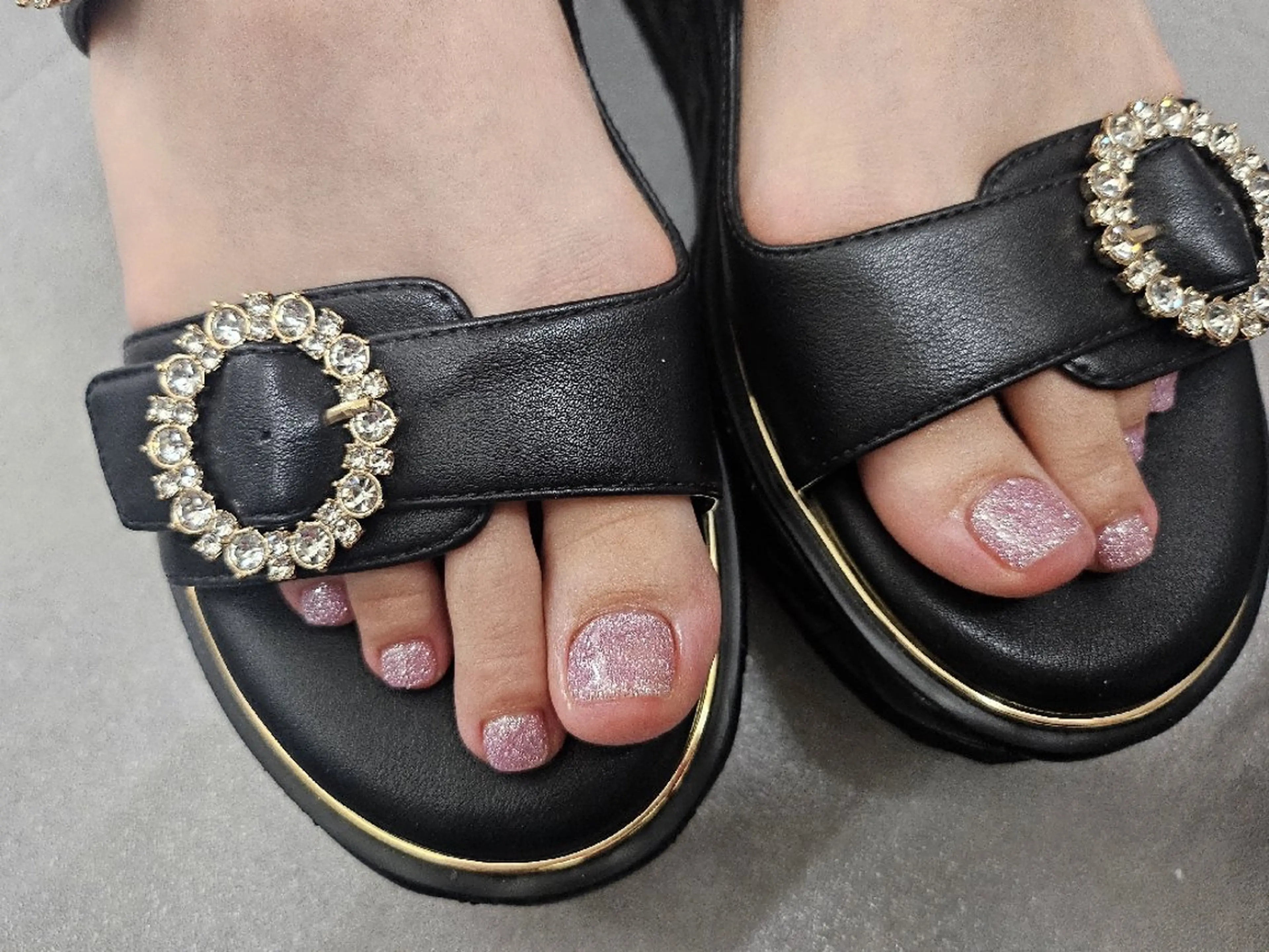 ネイル フラッシュネイル フットネイル ジェルネイル パラジェル シンプルネイル puku nail 🌼kazu🌼のネイルデザイン