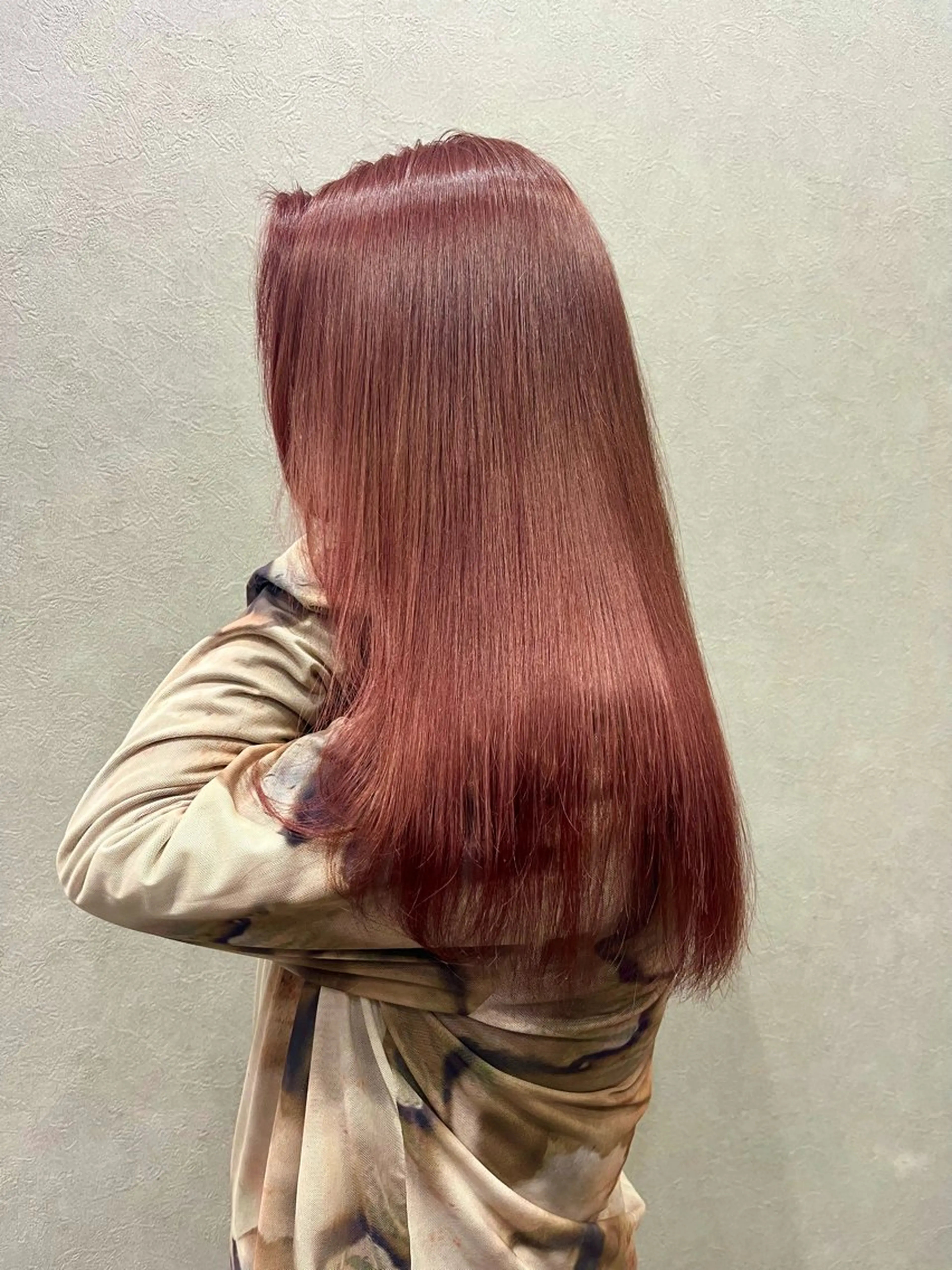 ロング カラー 難波 海のヘアスタイル