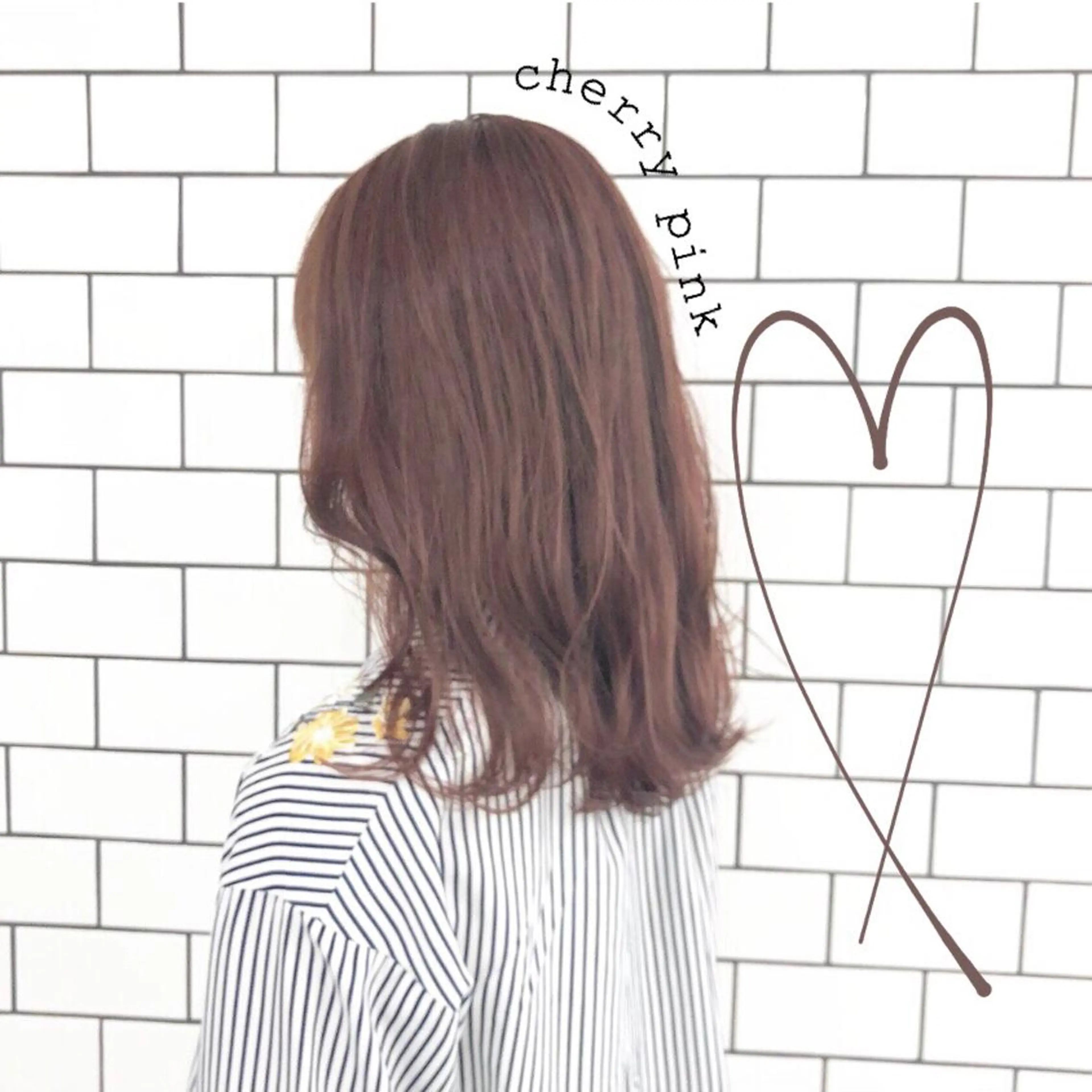 ミディアム カラー お洒落パーマ/ 艶カラー/michiのヘアスタイル