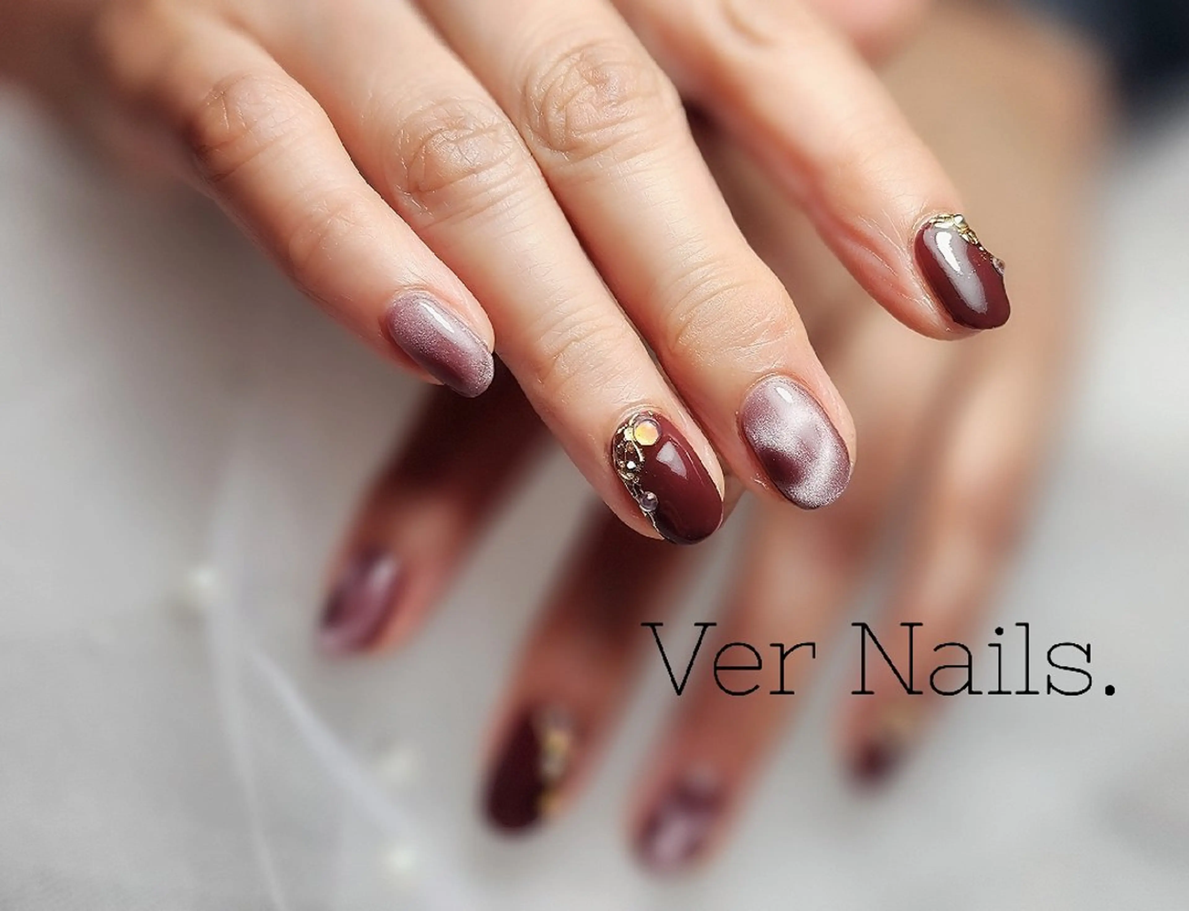 ネイル ハート バレンタイン ハンドネイル Ver  Nails.のその他イメージ