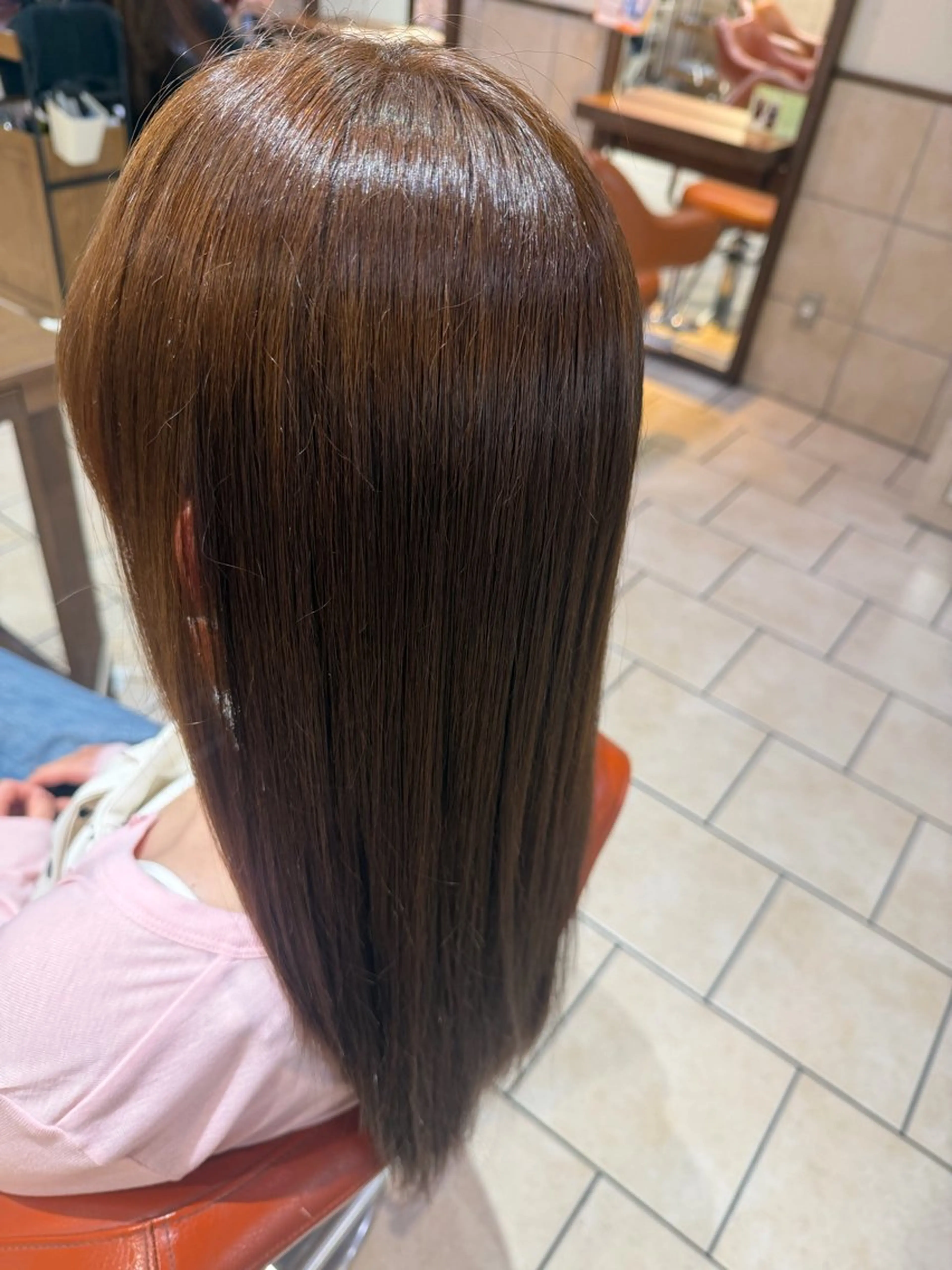 ロング カラー ヘアカラー 井上 琉菜のヘアスタイル