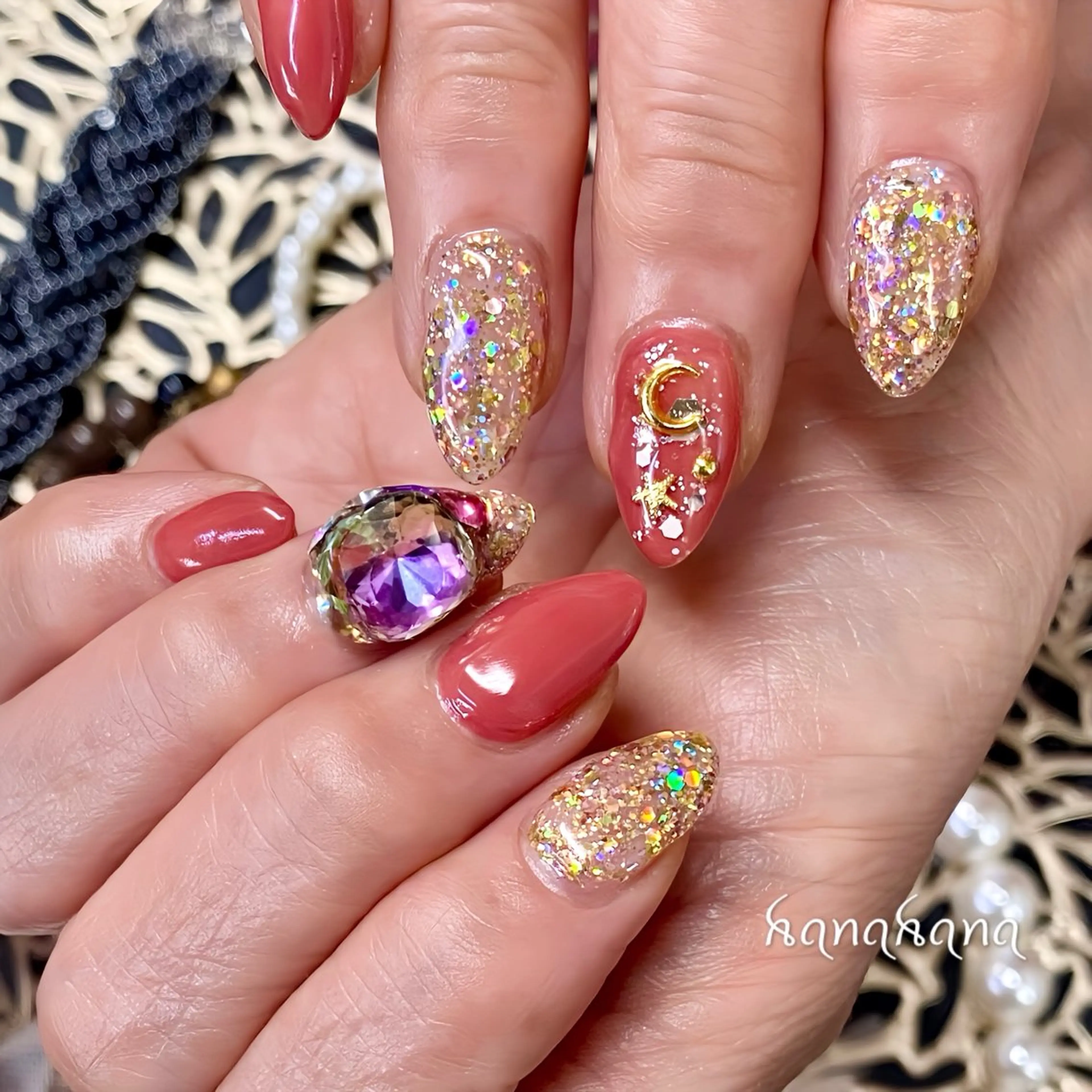 ネイル ジェルネイル HANAHANAのネイルデザイン